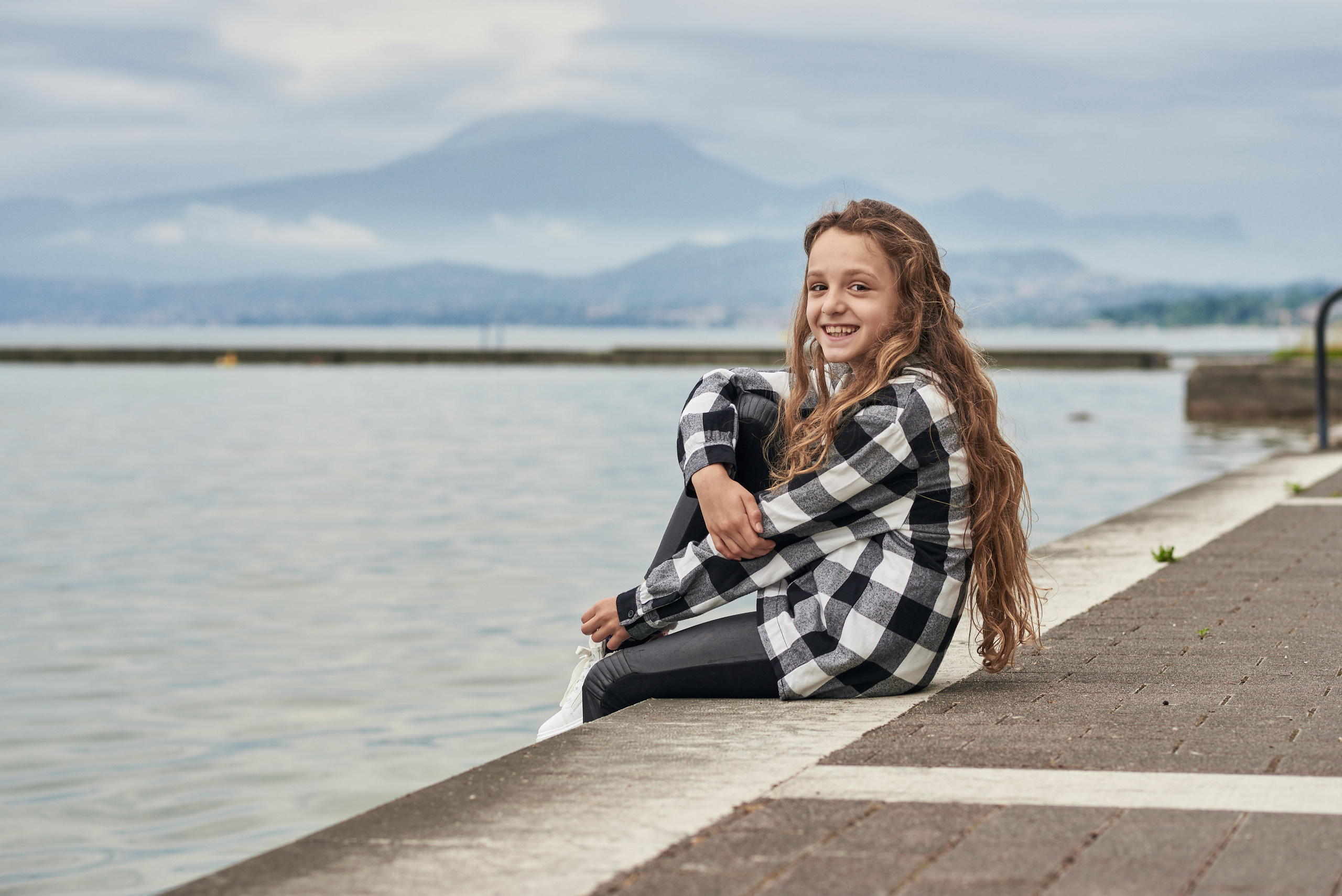 Servizio fotografico di famiglia. Zhenya e Mirhiam