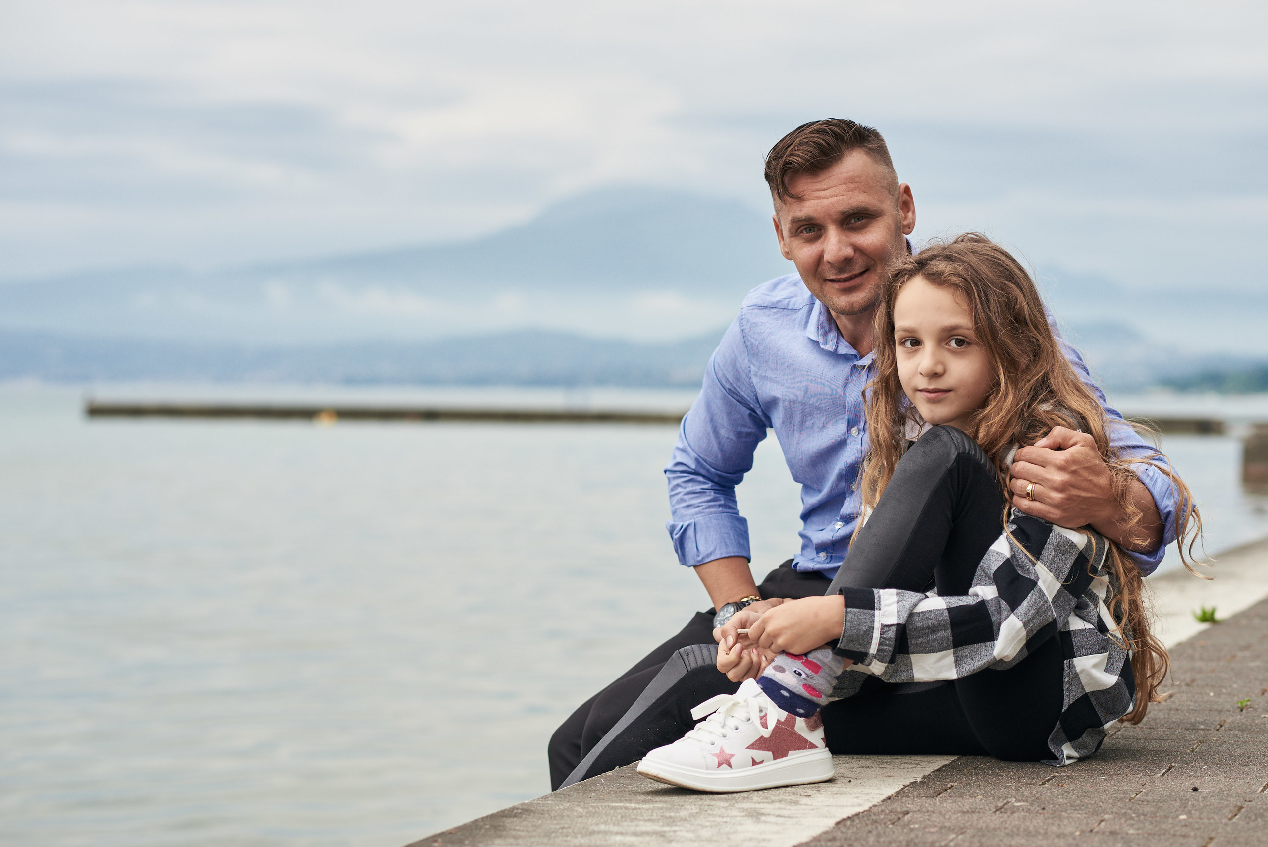 Servizio fotografico di famiglia. Zhenya e Mirhiam