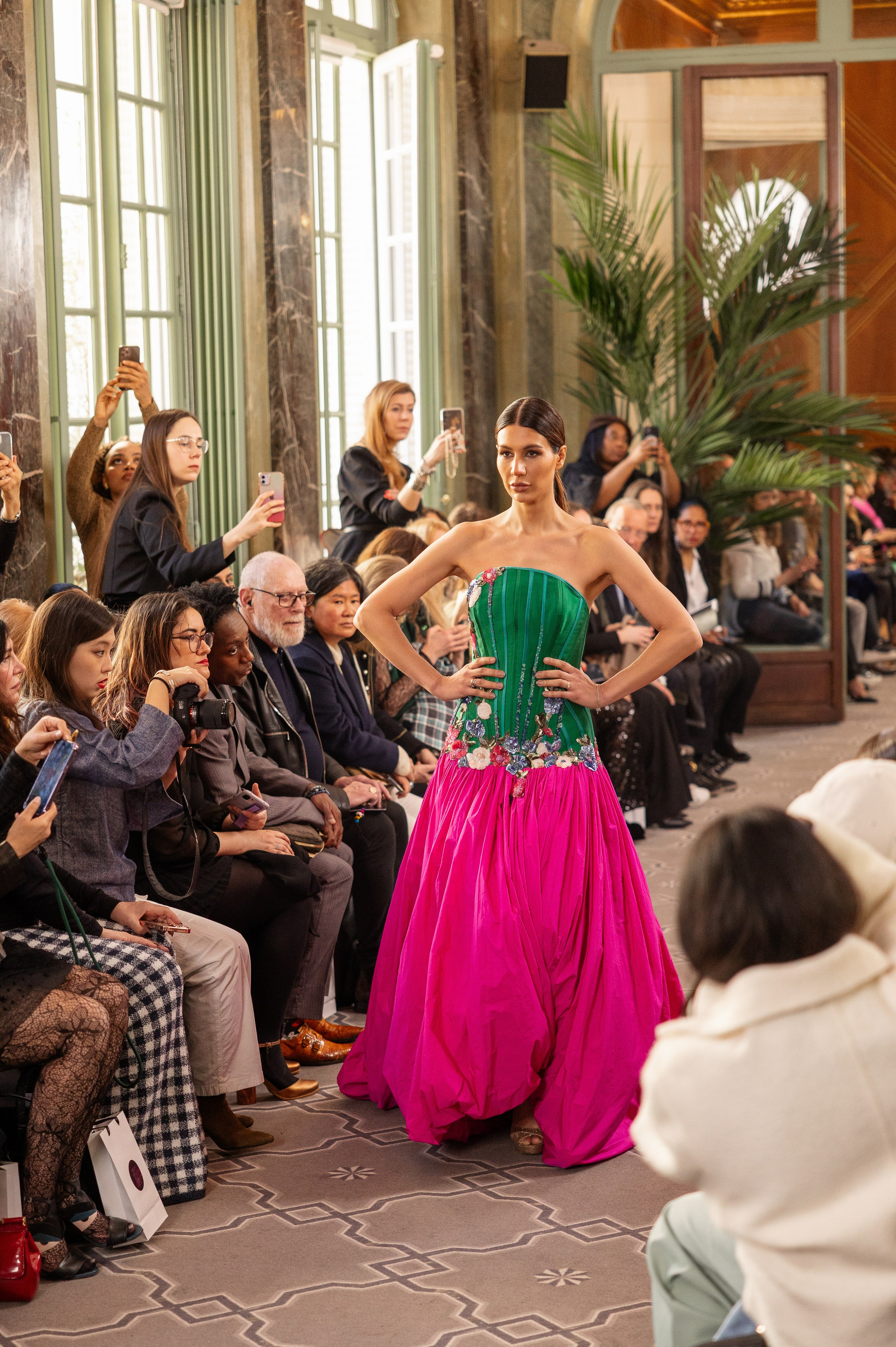 Paris fashion week. MATVEEVA STUDIO