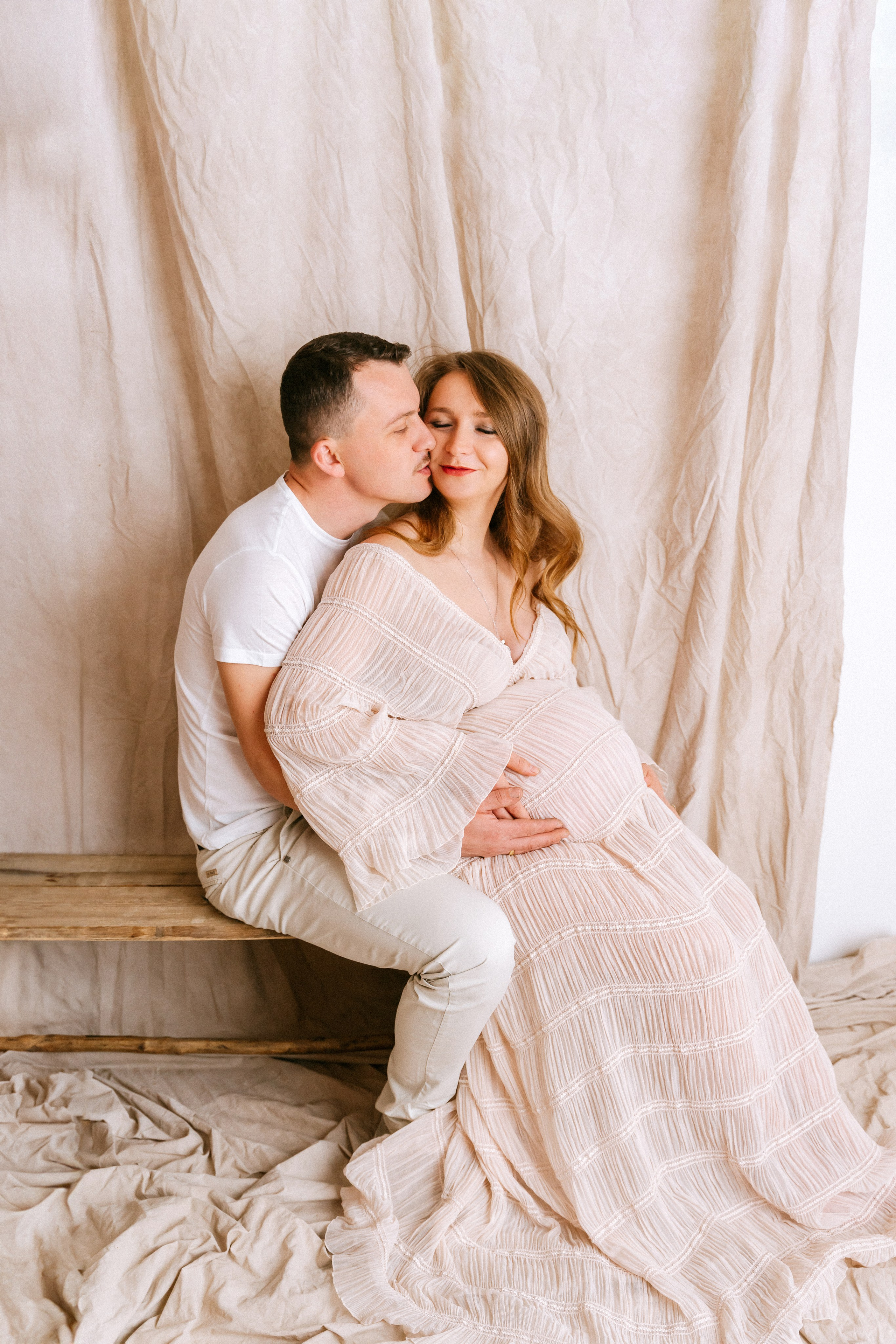 Maternity. Svitlana Miahka fotografa a Genova