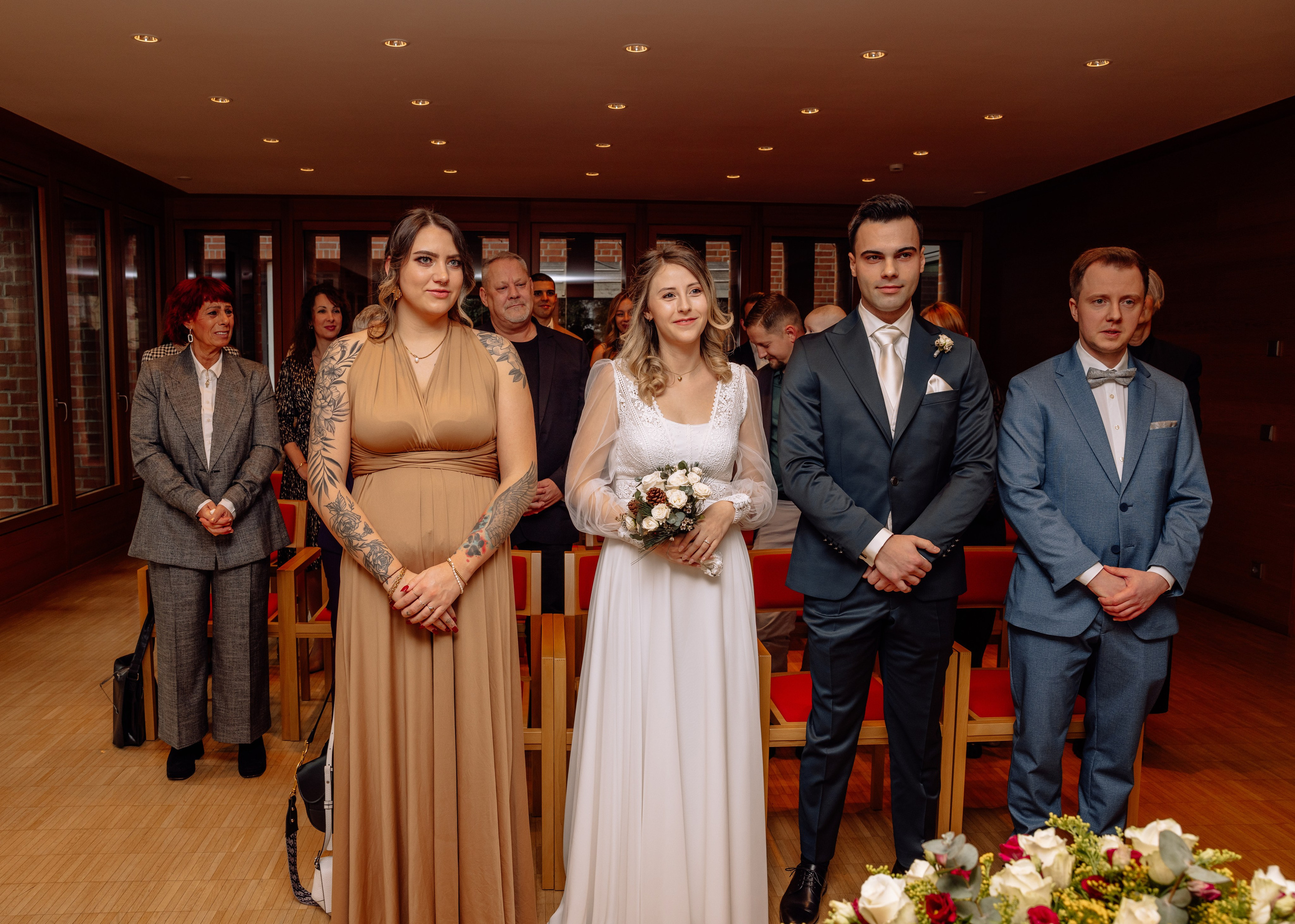 Standesamt in Feldkirchen und Schloss Nymphenburg. Hochzeitsfotograf München Taufe Familienfotograf Tanja Mauke