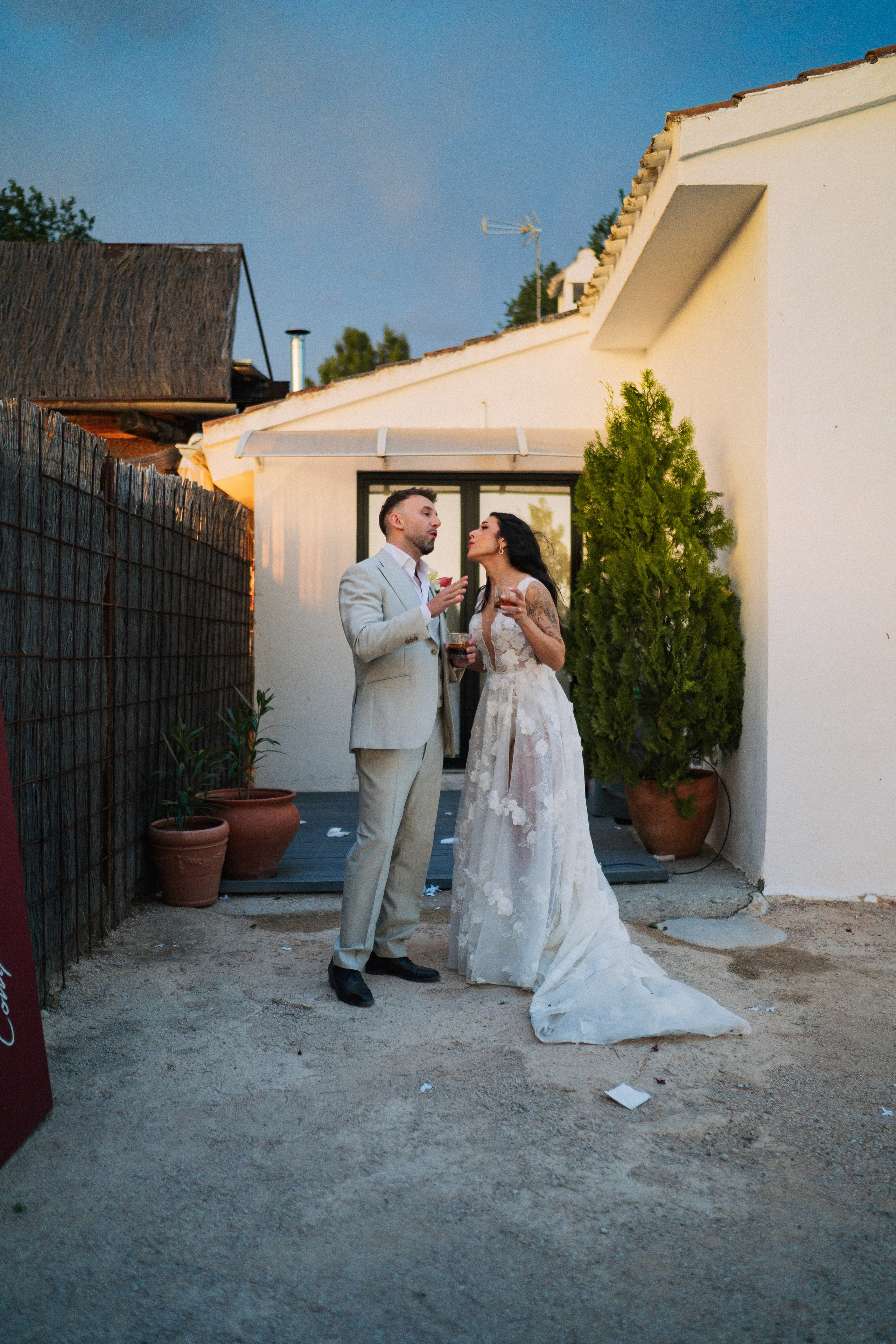 Nerea y Samuel. Christian García