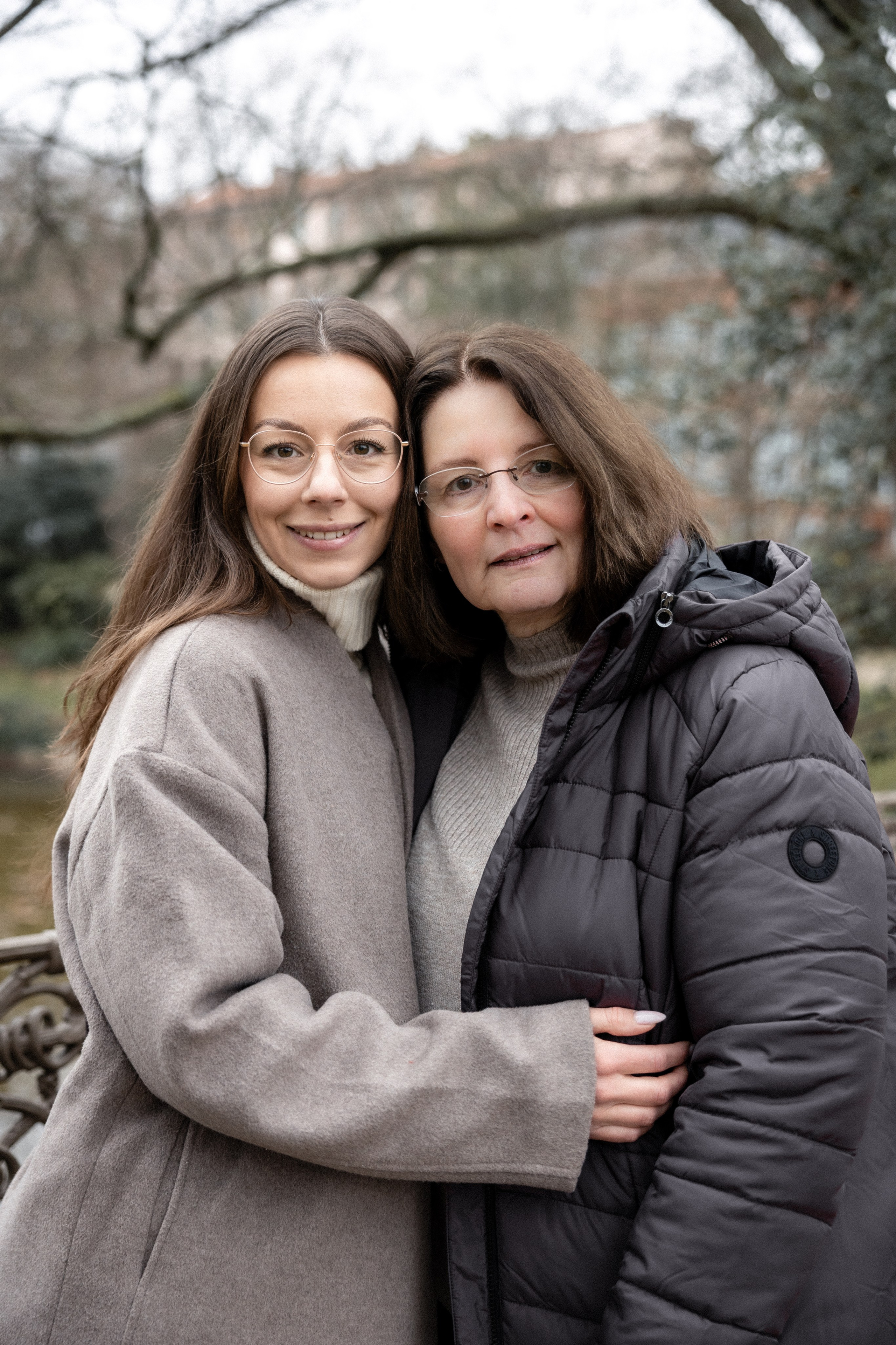 Семейная фотосессия со взрослыми детьми в Тулузе, Jardin des Plantes. Евгения Смирнова — фотограф в Тулузе и юго-западной Франции