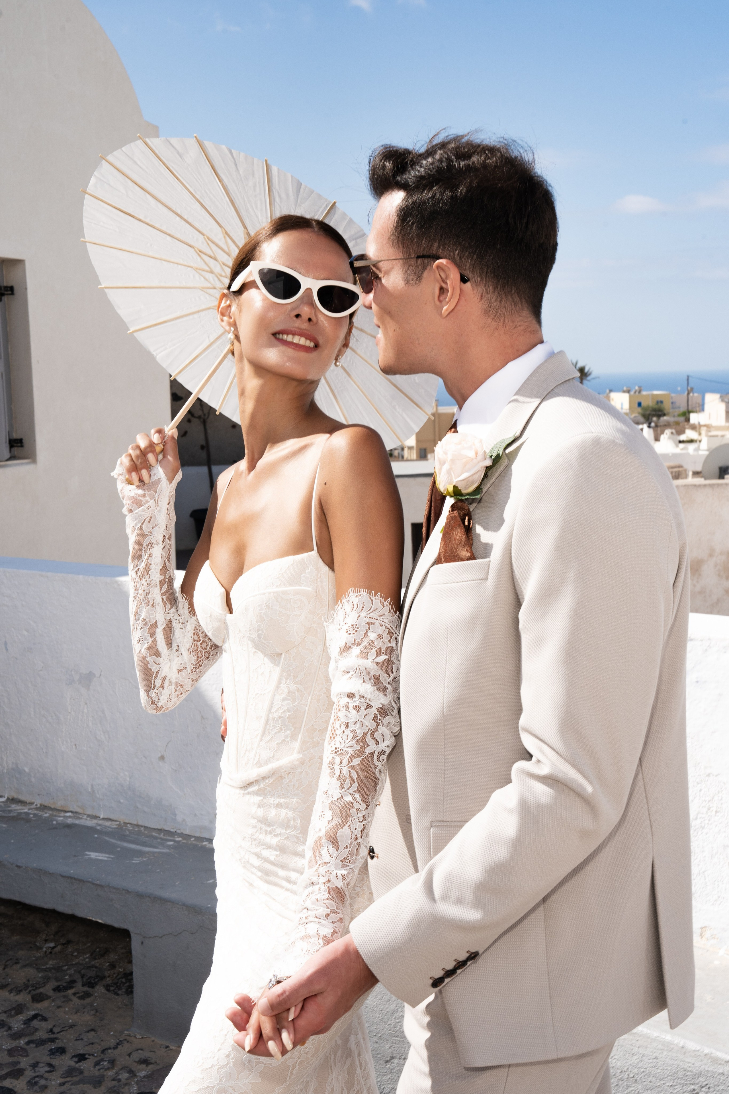 A&N: Santorini. SL Wedding Photo: ponadczasowa 💍 fotografia ślubna | Wrocław & Europa