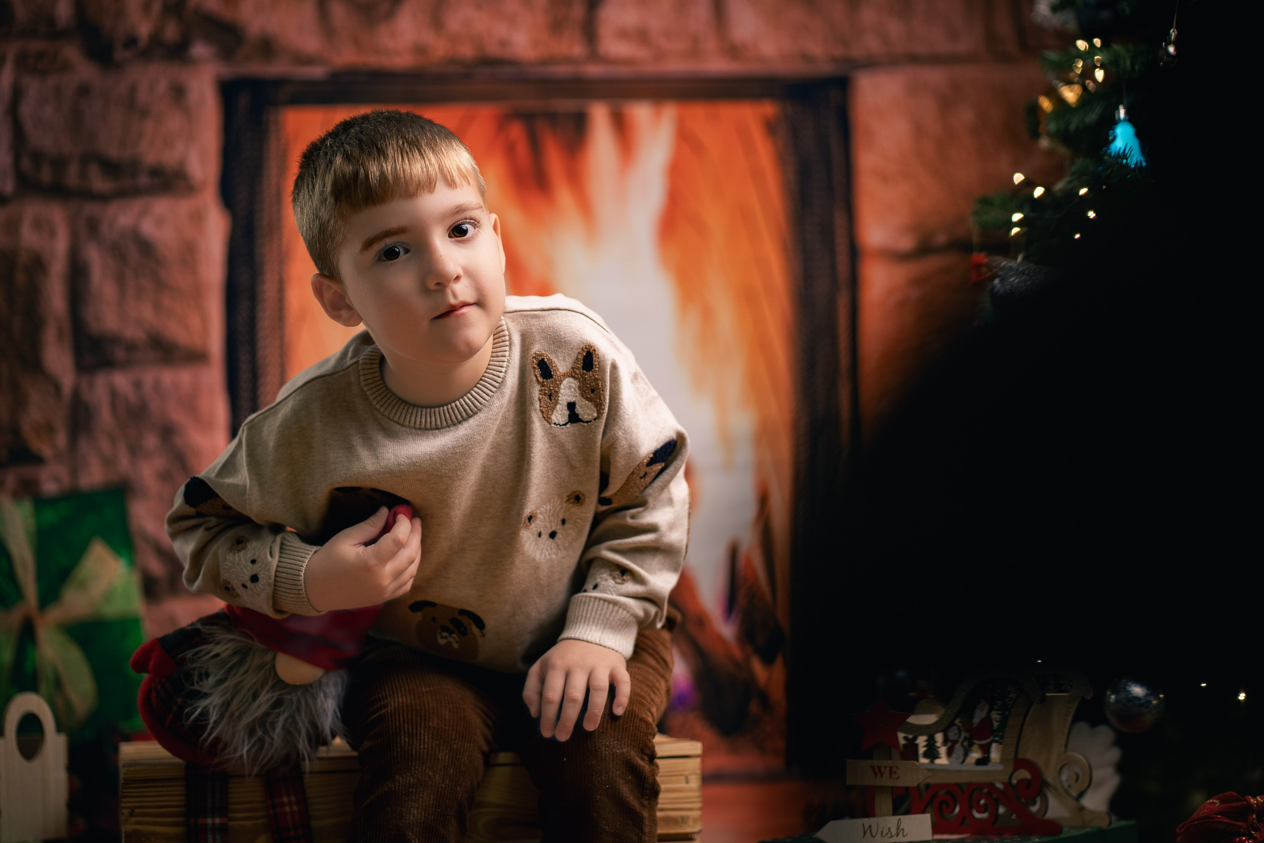 Sedinta foto Craciun — Gradinita Miniterra. Liviu Andrei - Fotograf