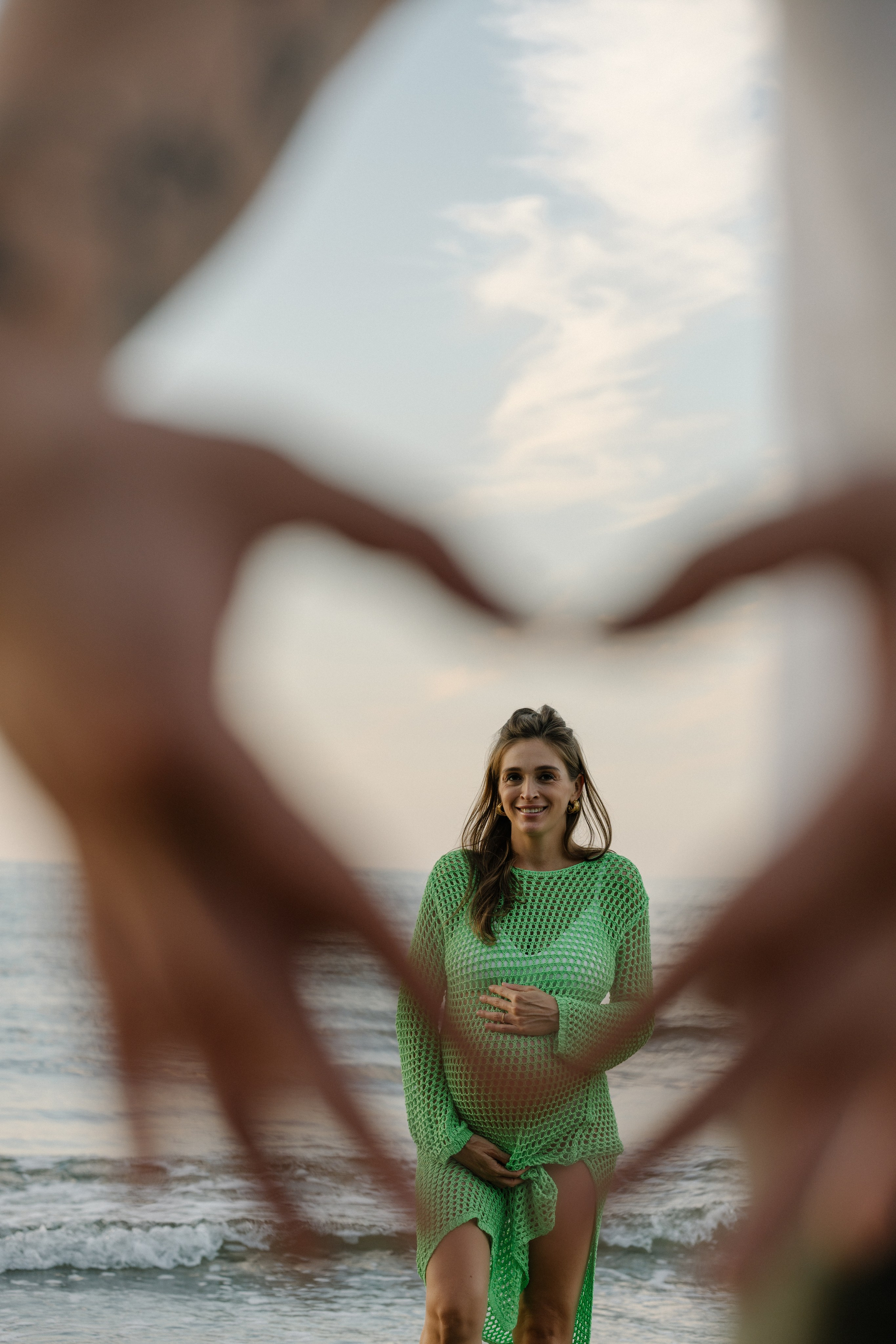 In dolce attesa. Fotografa Rimini