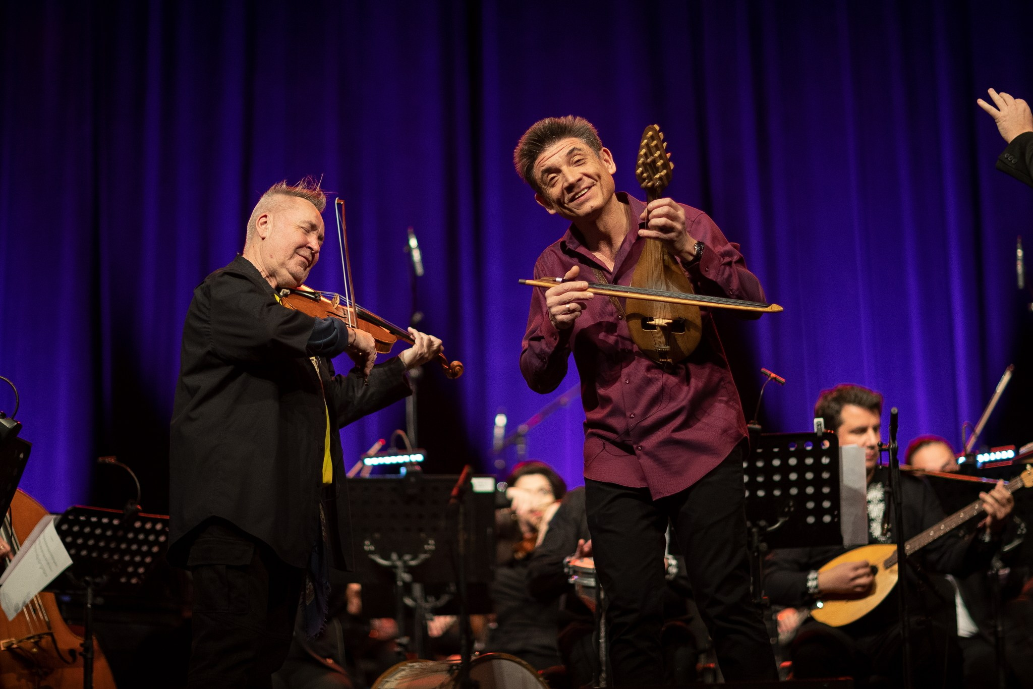 Найджъл Кенеди и Георги Андреев — репетиция и концерт в София, 13.02.2025. Александър Сандев - личен сайт на фотографа