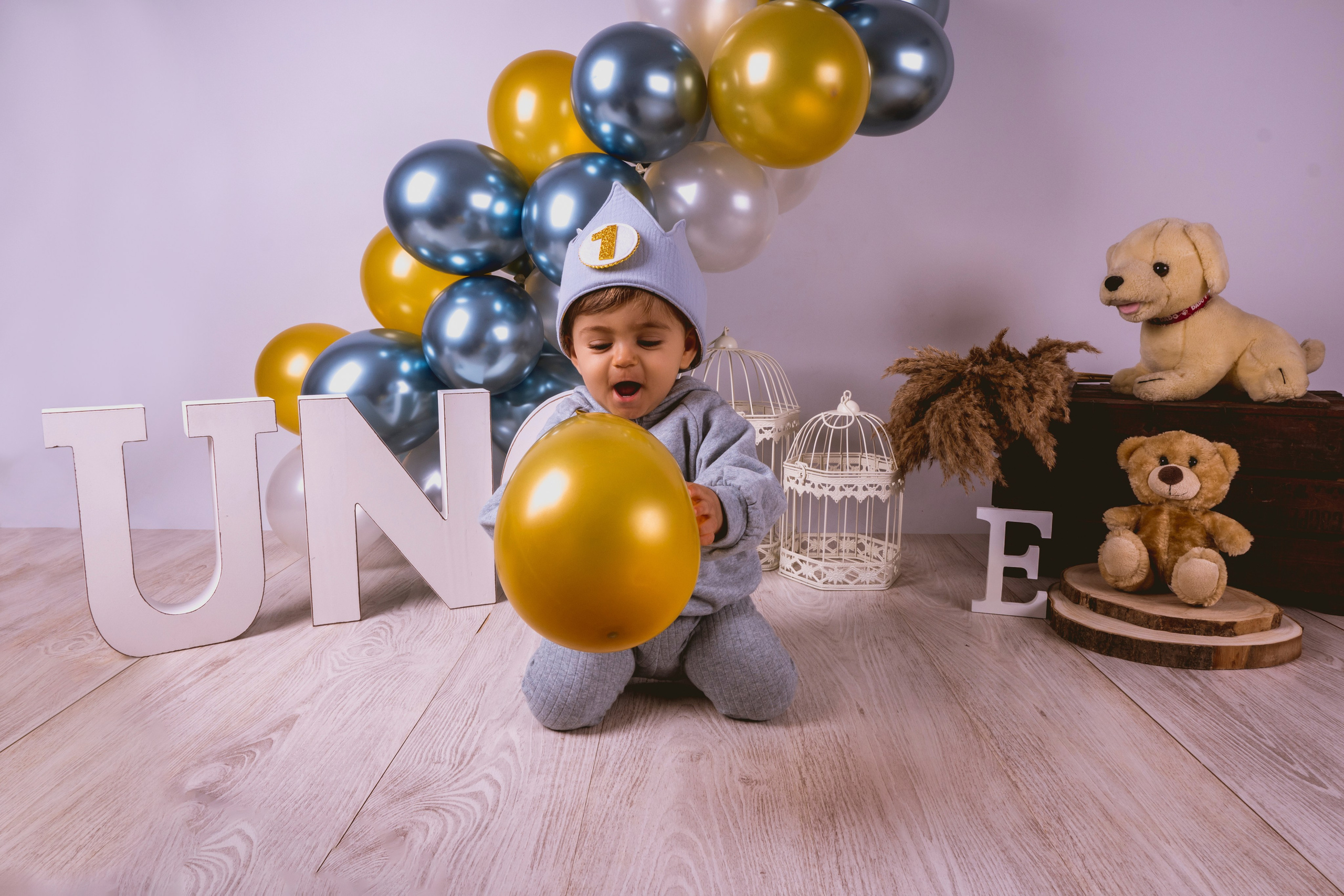 Emilio - Primer añito. Fotografía Antonio Luis Bascón