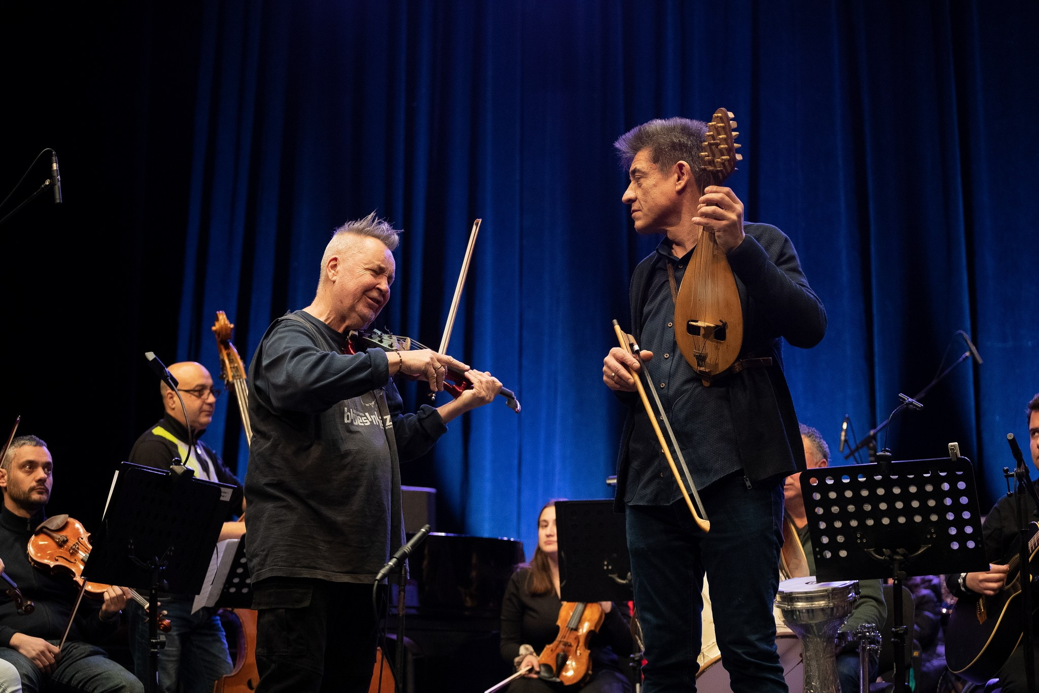 Найджъл Кенеди и Георги Андреев — репетиция и концерт в София, 13.02.2025. Александър Сандев - личен сайт на фотографа