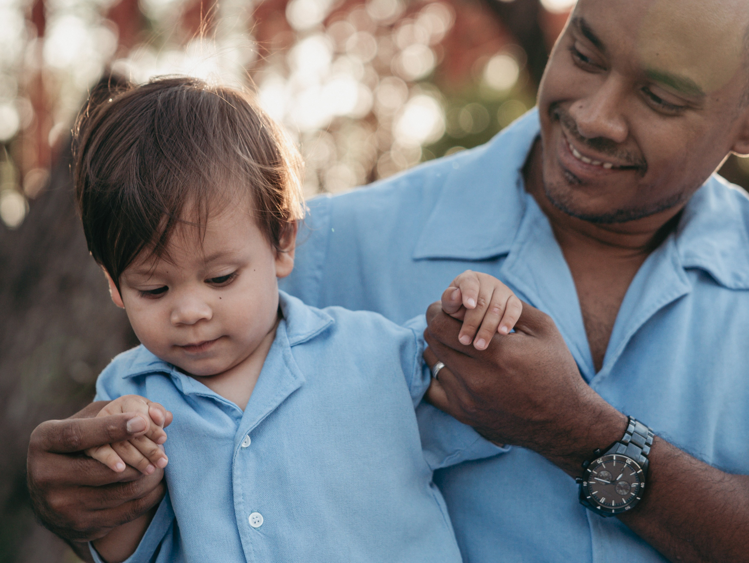 Father and Son. Lifestyle and Family Photographer in Pisek Oxana Telupilova