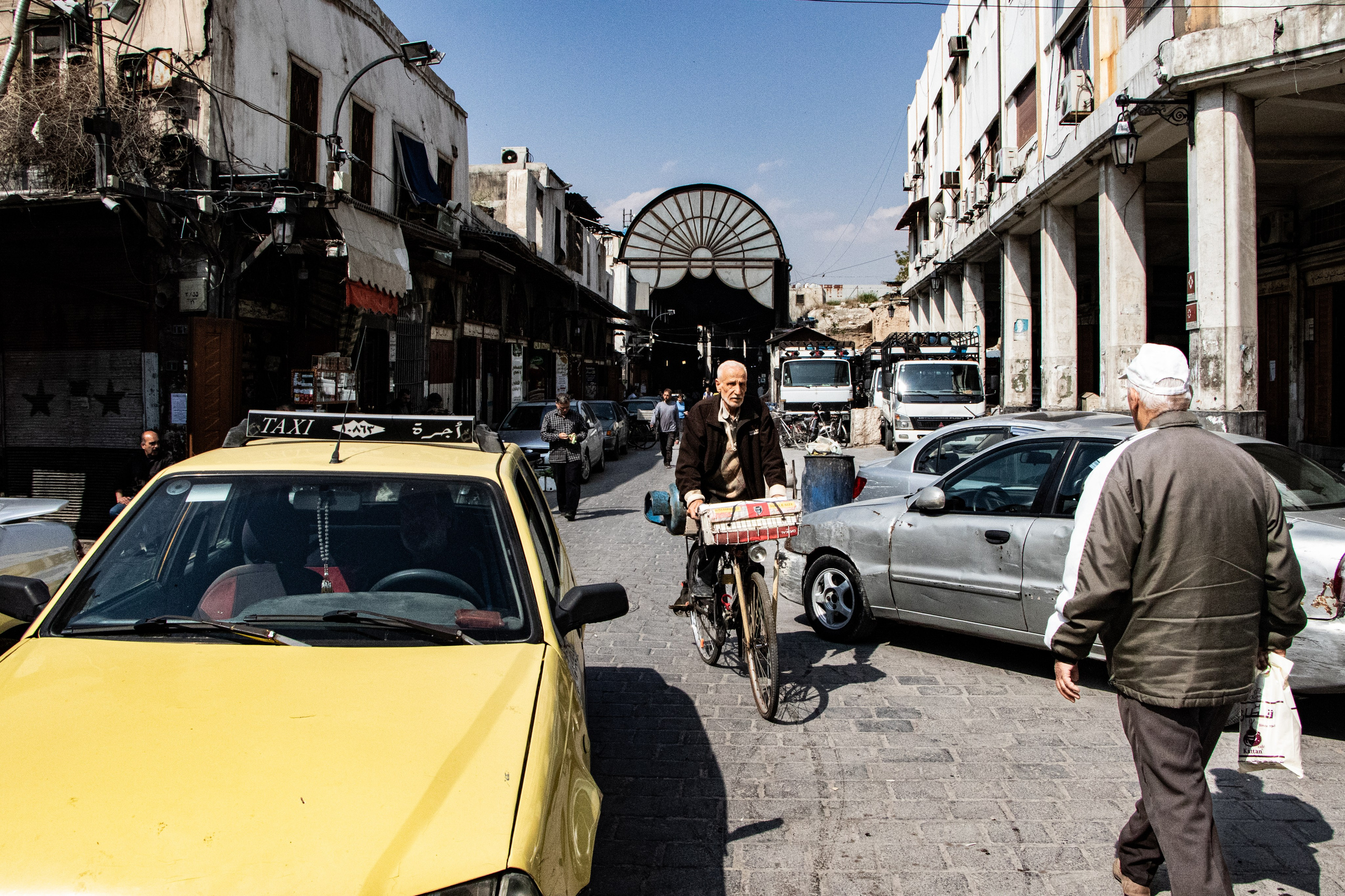 Centre ville de Damas.