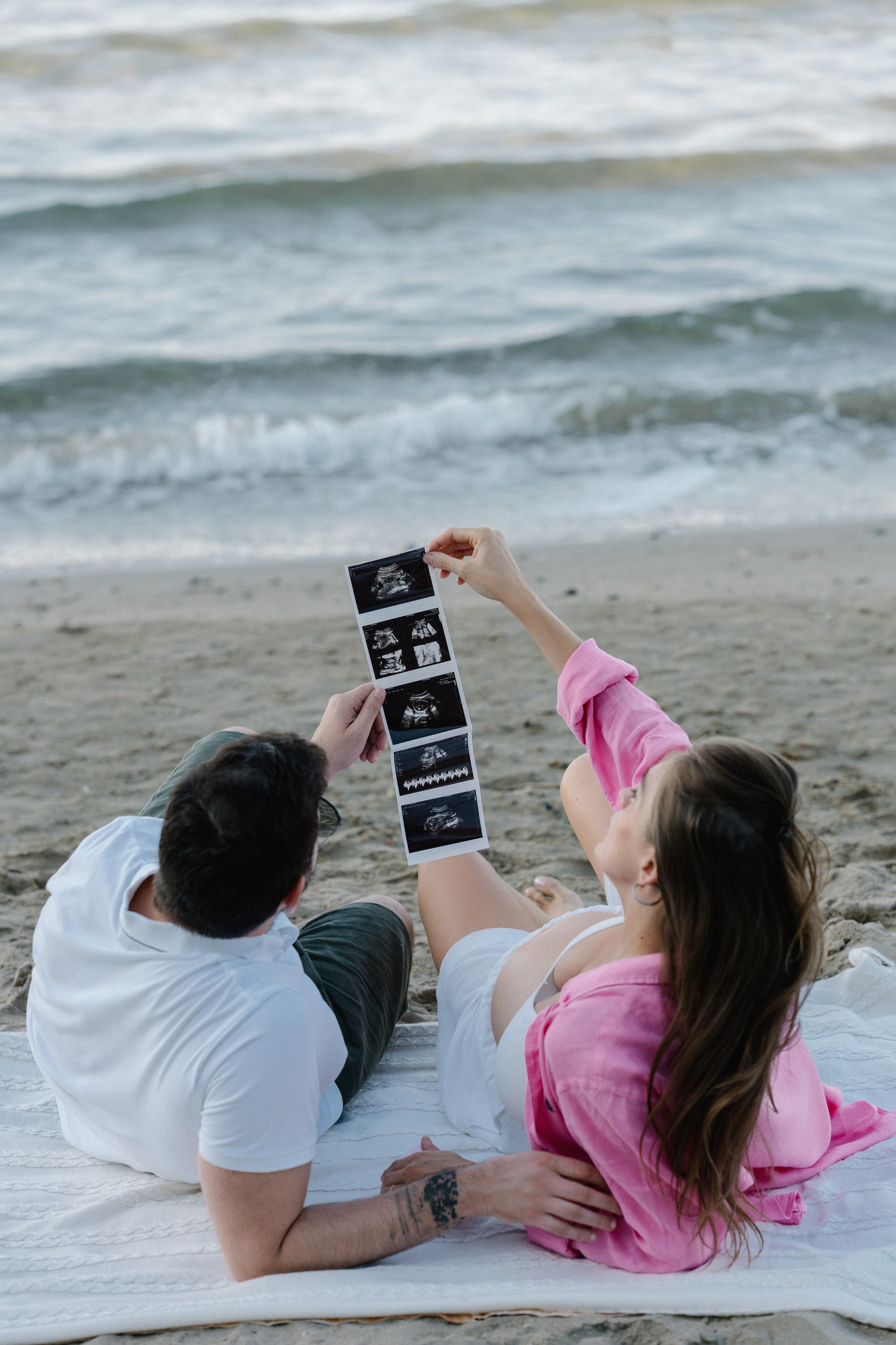 In dolce attesa. Fotografa Rimini