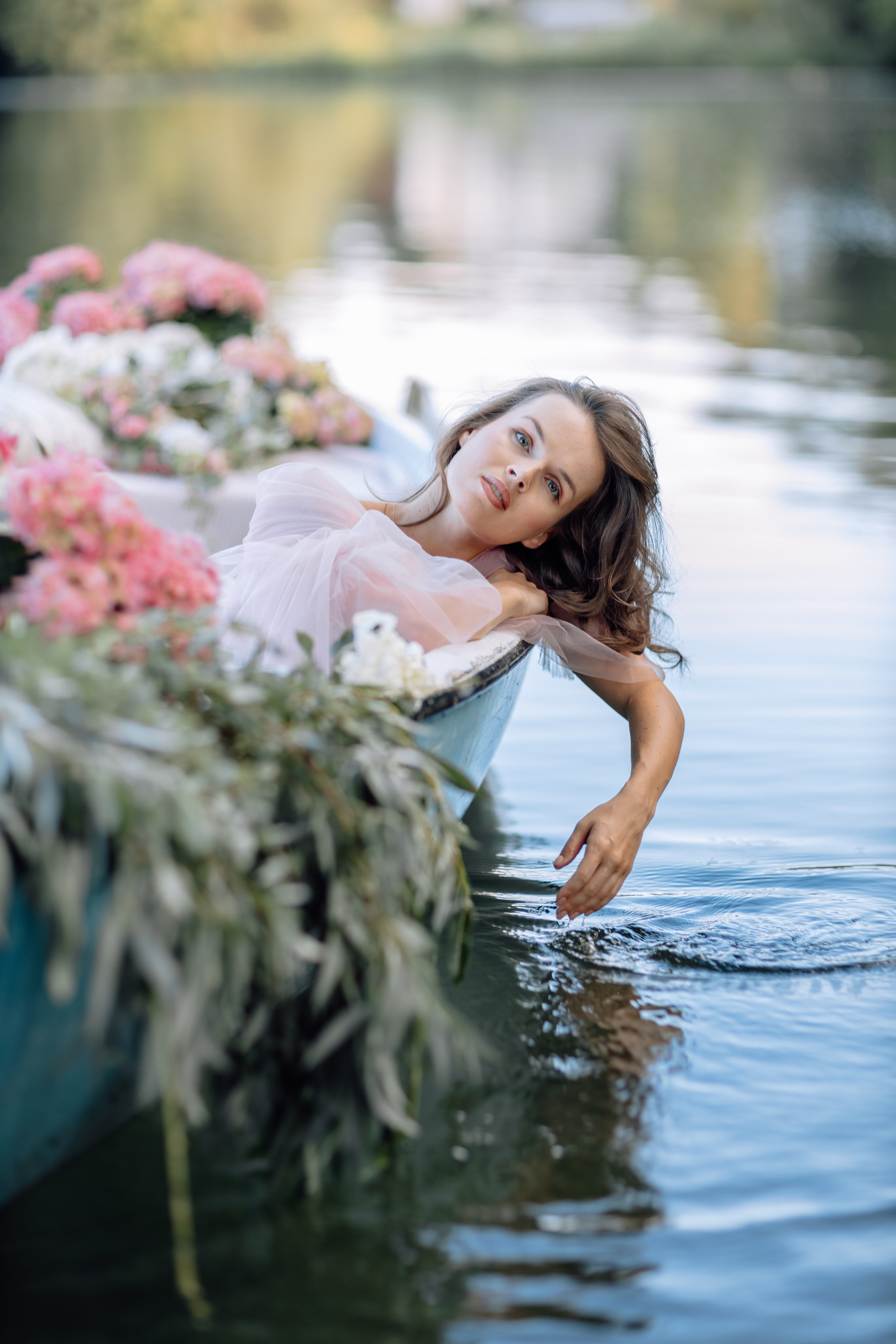 Das Boot mit Blumen. Hochzeitsfotograf München Taufe Familienfotograf Tanja Mauke