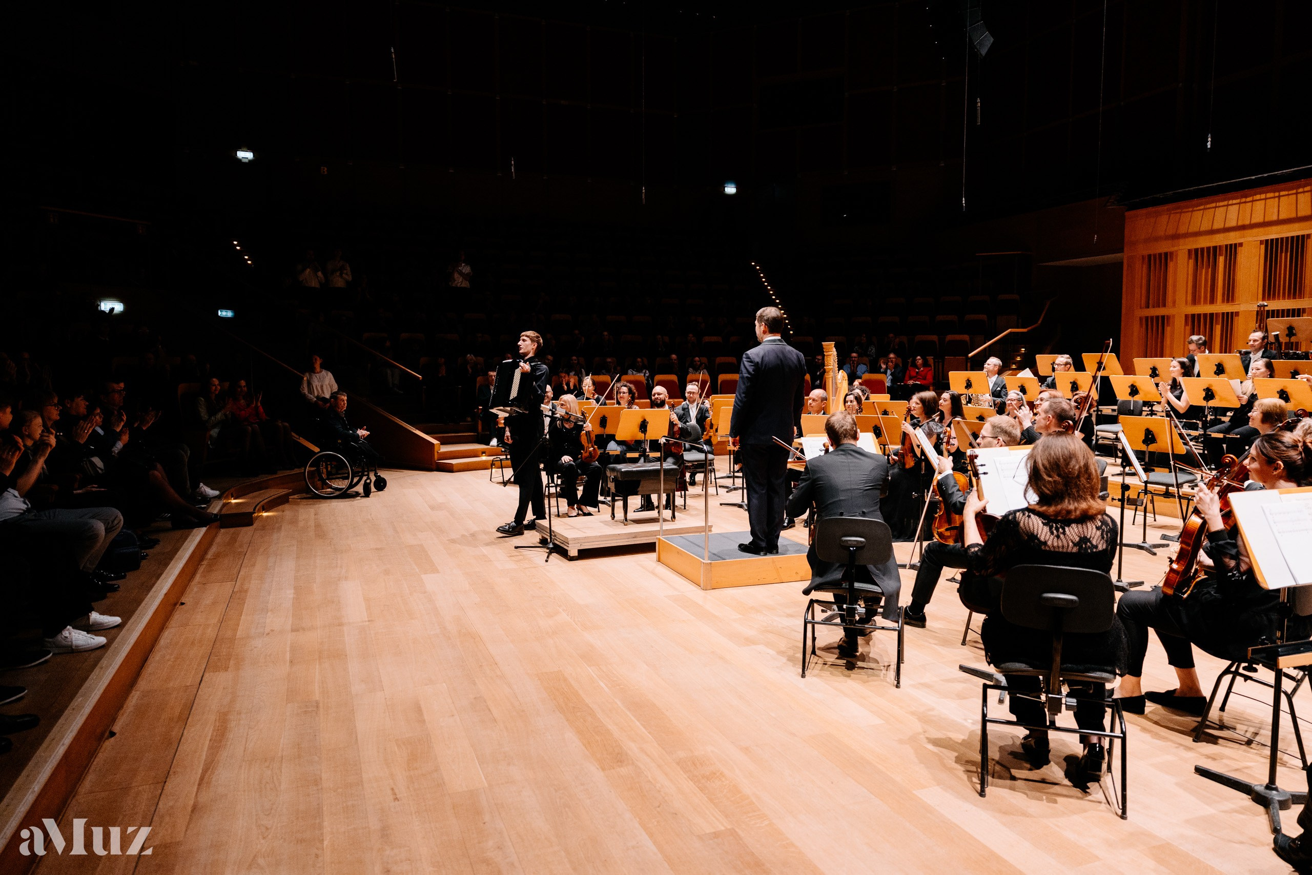 Koncert dyplomantów aMuz w Polskiej Filharmonii Bałtyckiej. Fotograf Ślubny Warszawa - Sesje Biznesowe Rodzinne Eventy