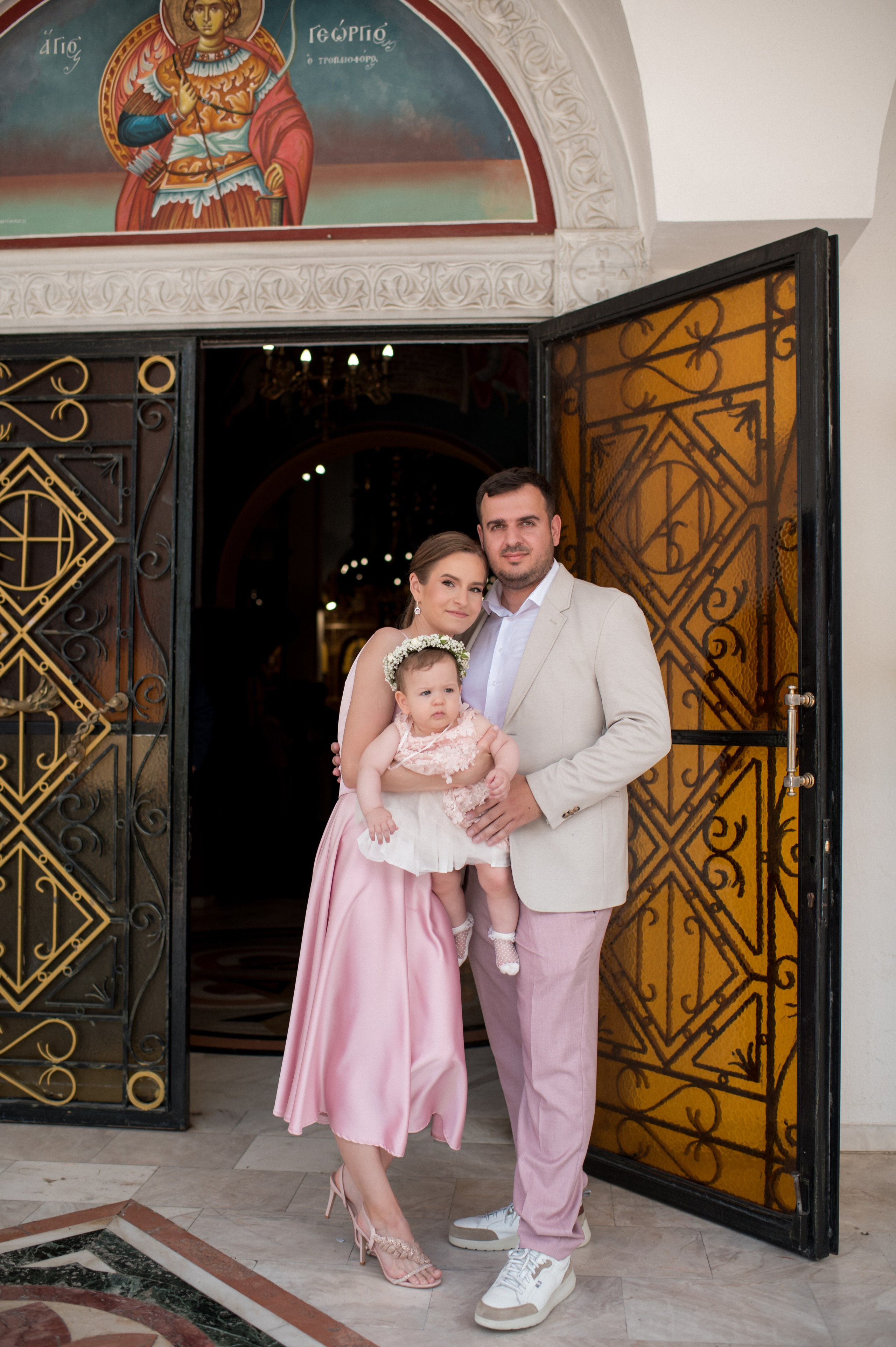 Baptism Melina. Семейная, детская, портретная и предметная фотосъемка в Салониках