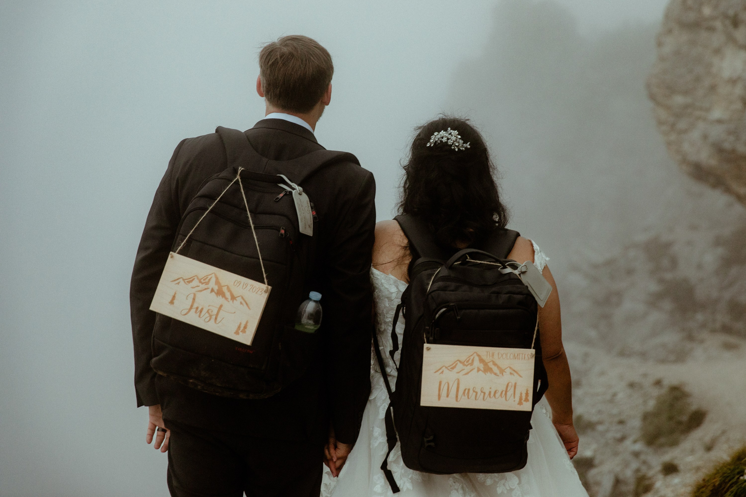 Secret Dolomites elopement at Lago di Braies & Cadini di Misurina | Best place to elope in Italy. Iceland elopement photographer & videographer