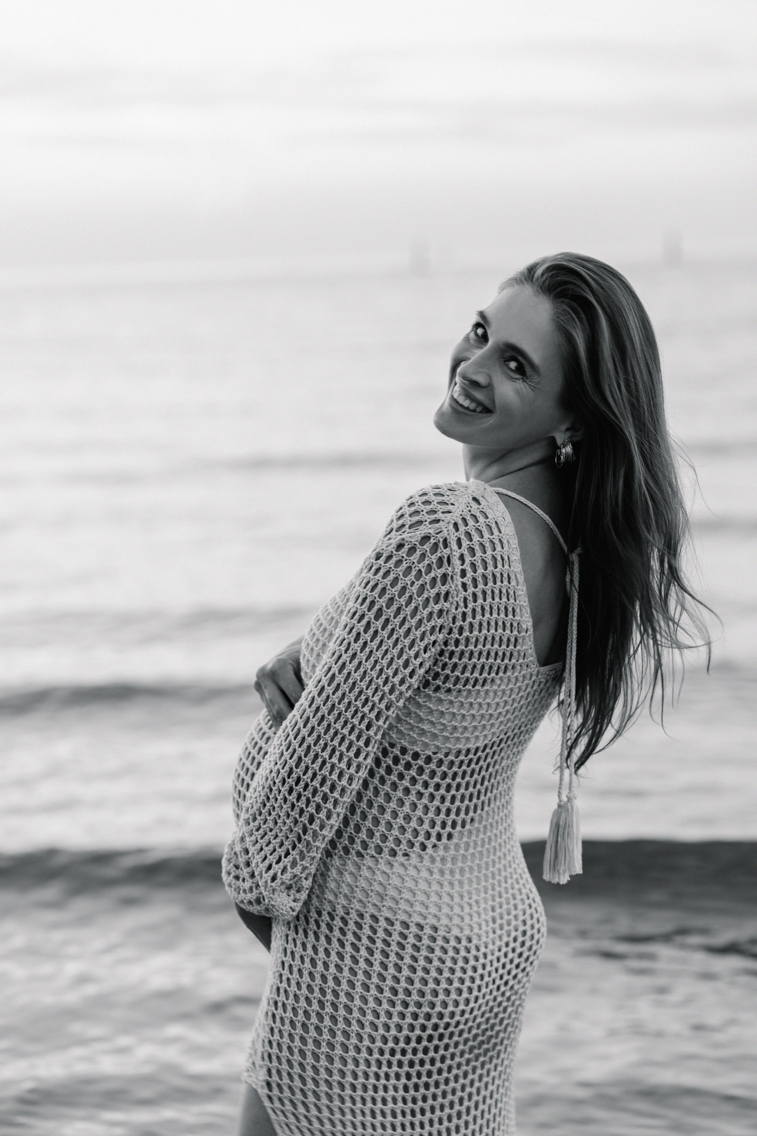 In dolce attesa. Fotografa Rimini