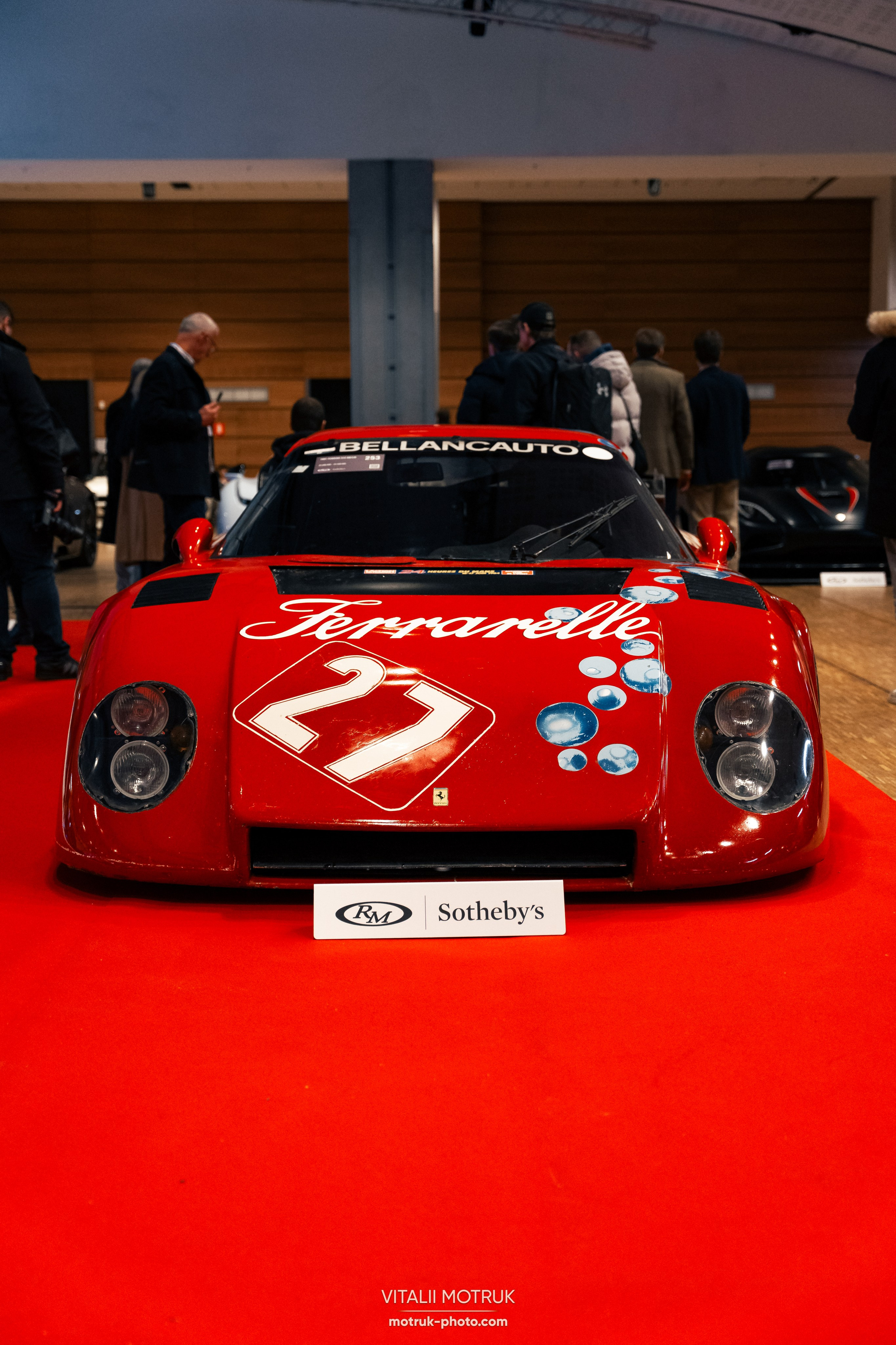 RM Sothebys 2025. Photographe de voitures à Paris — Vitalii Motruk