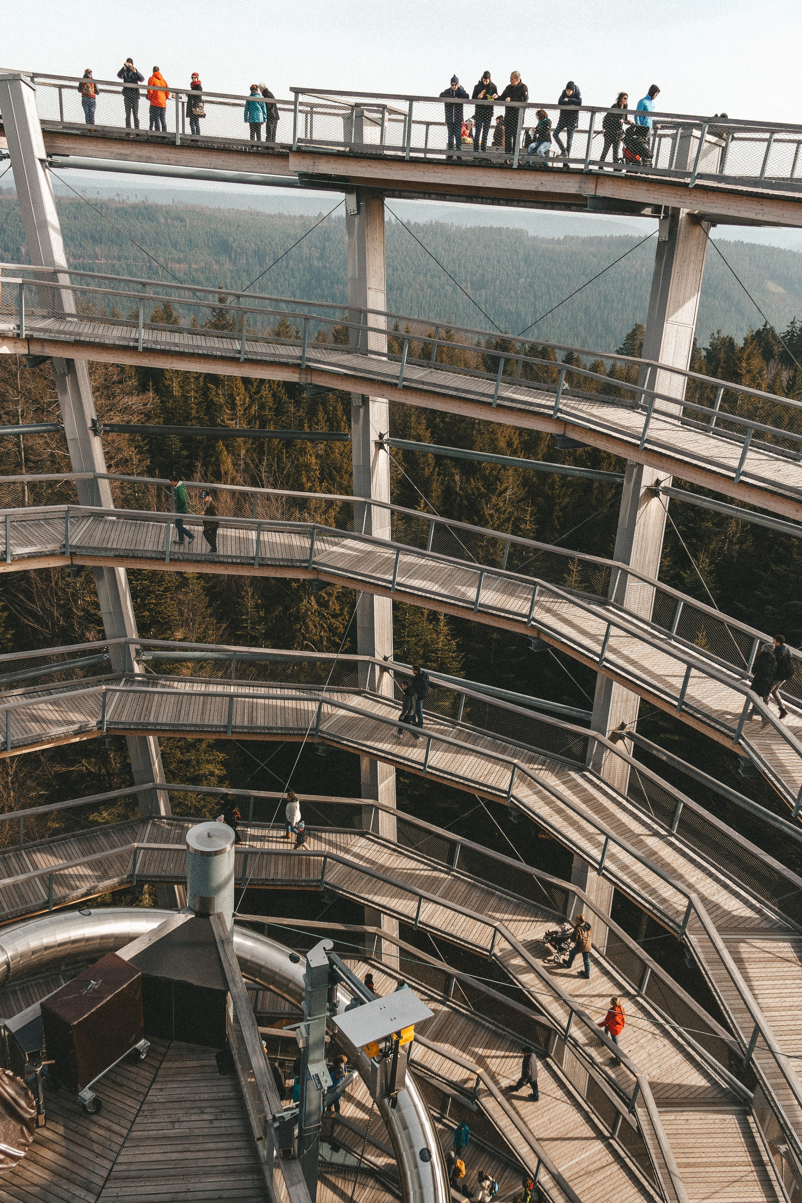 Над вершинами деревьев Baumwipfelpfad. Фотограф в Германии — Мария Чистякова