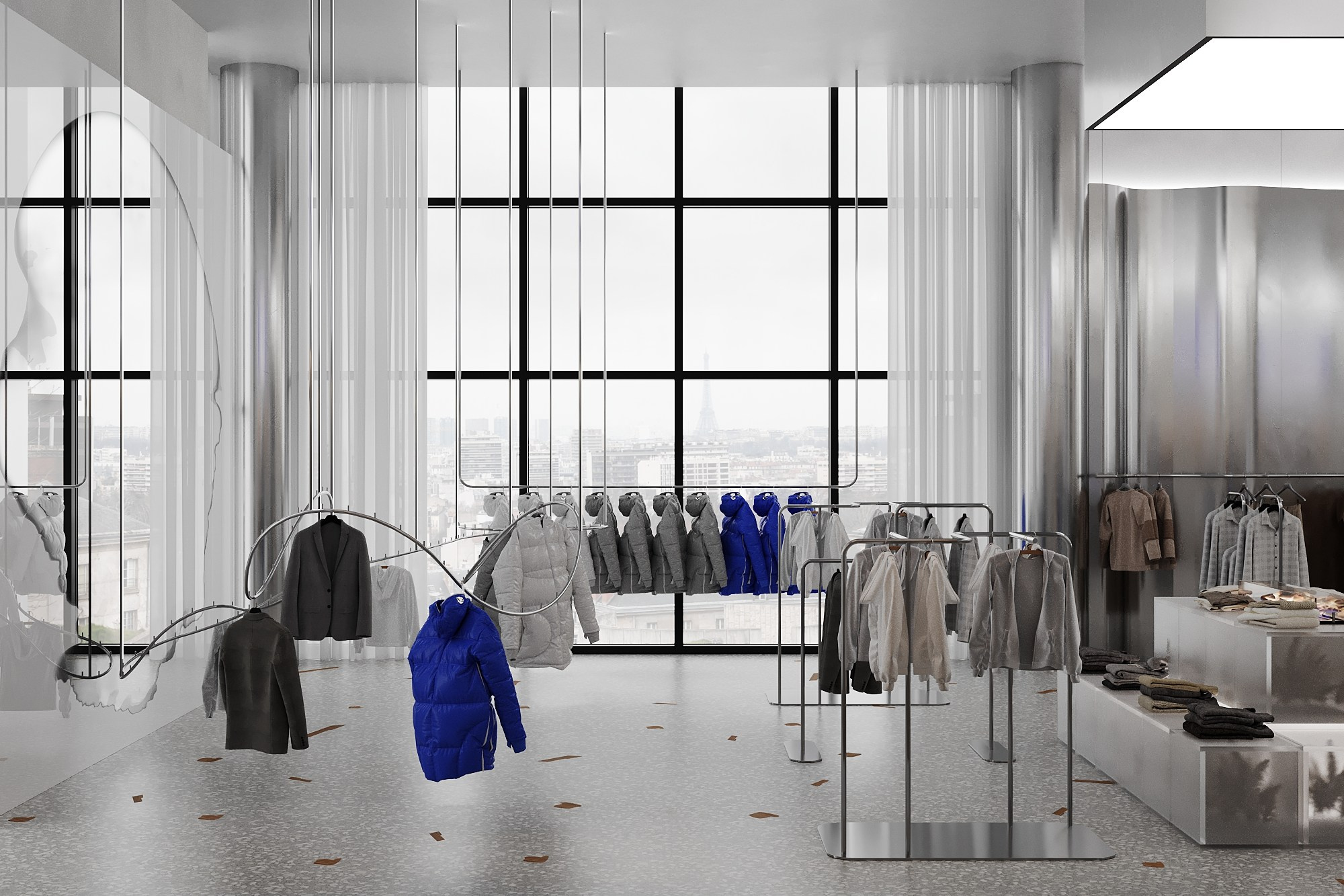 Commercial spaces. Interior design by Yuliya Shpeter