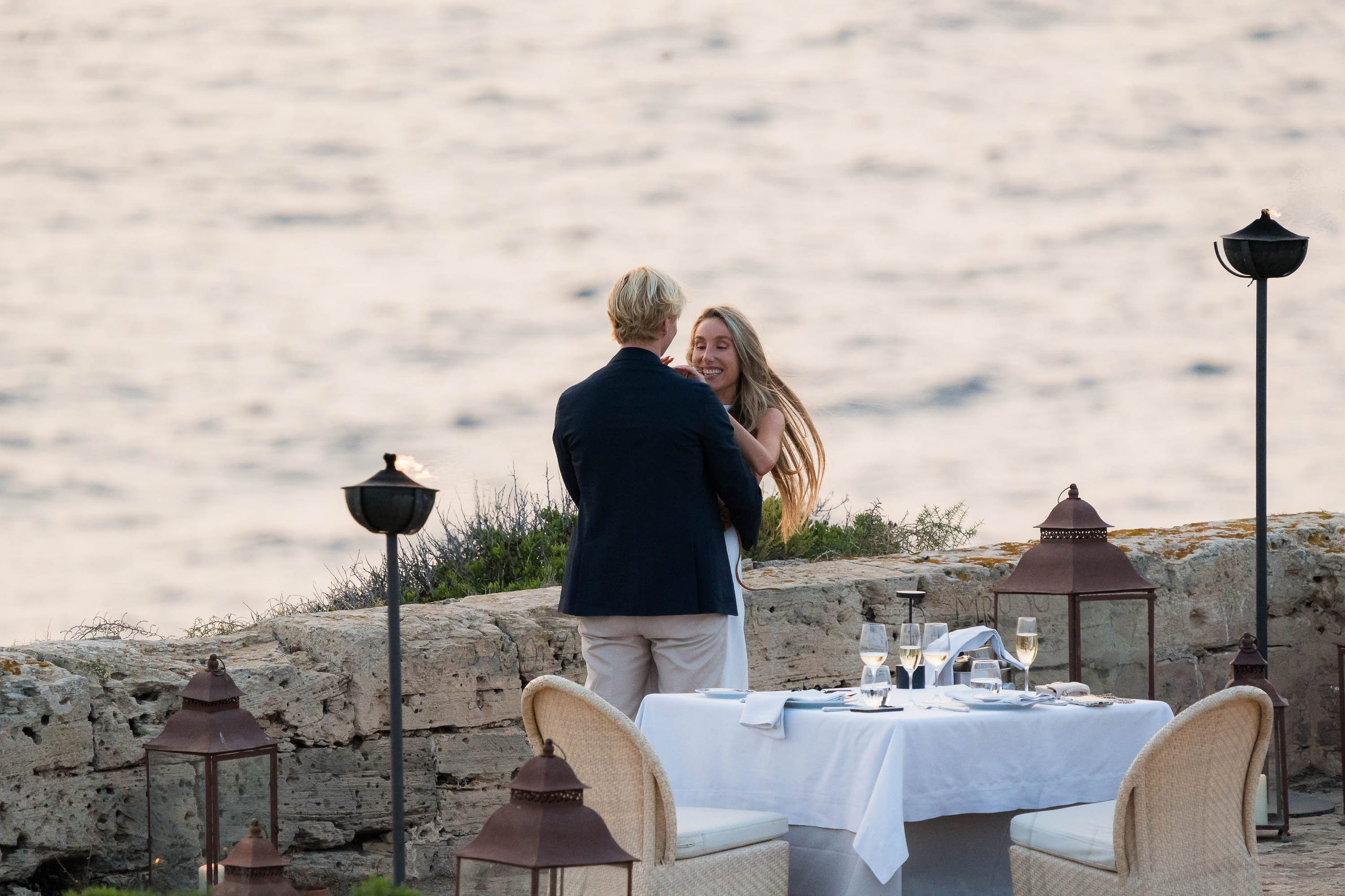 Romantic Wedding Proposal at Cap Rocat. Mallorca Wedding, Corporate & Social Photographer