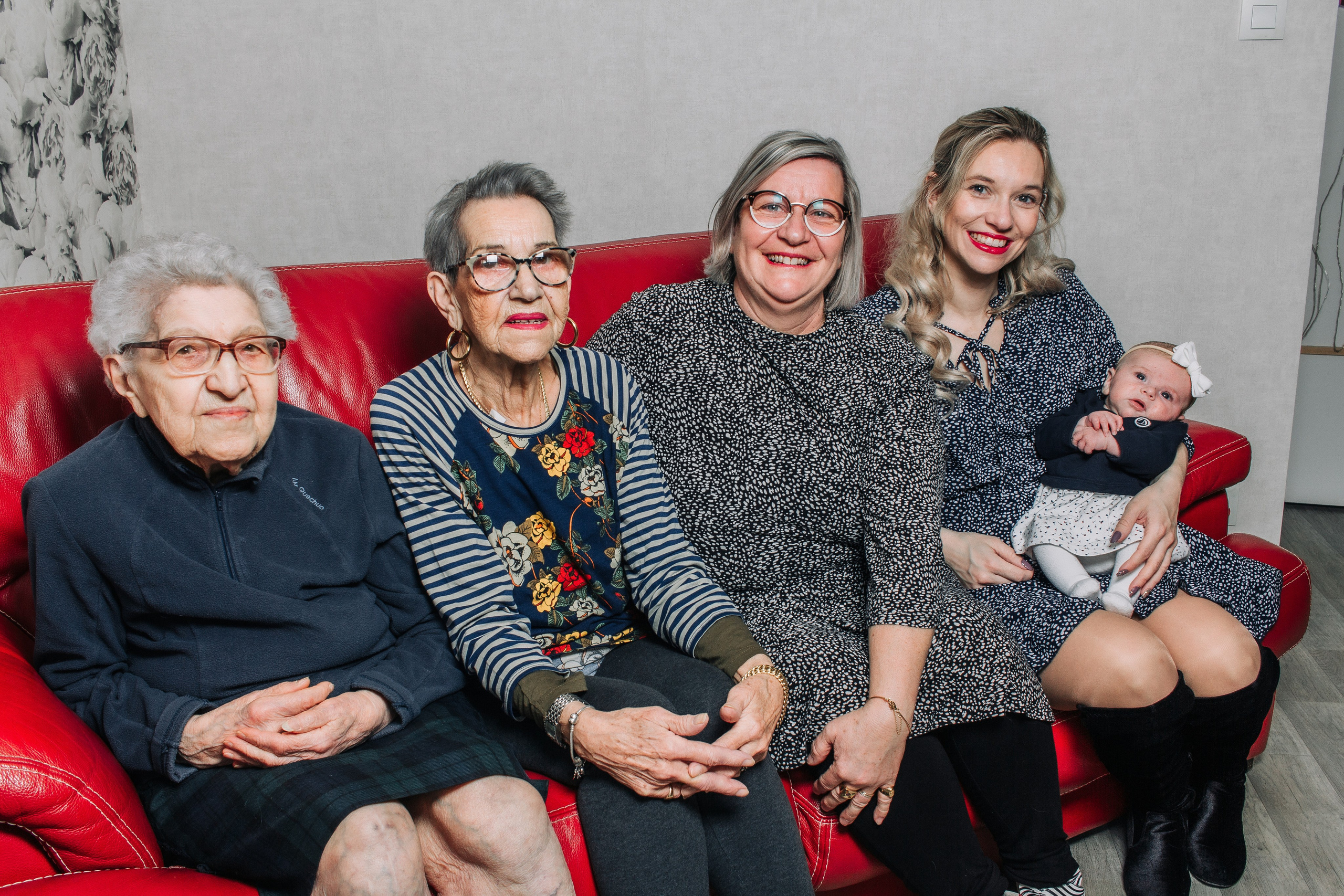 Portrait de famille. Studio photo « Partage ton bonheur » – Photographe famille près de Châtellerault, Poitiers et Tours