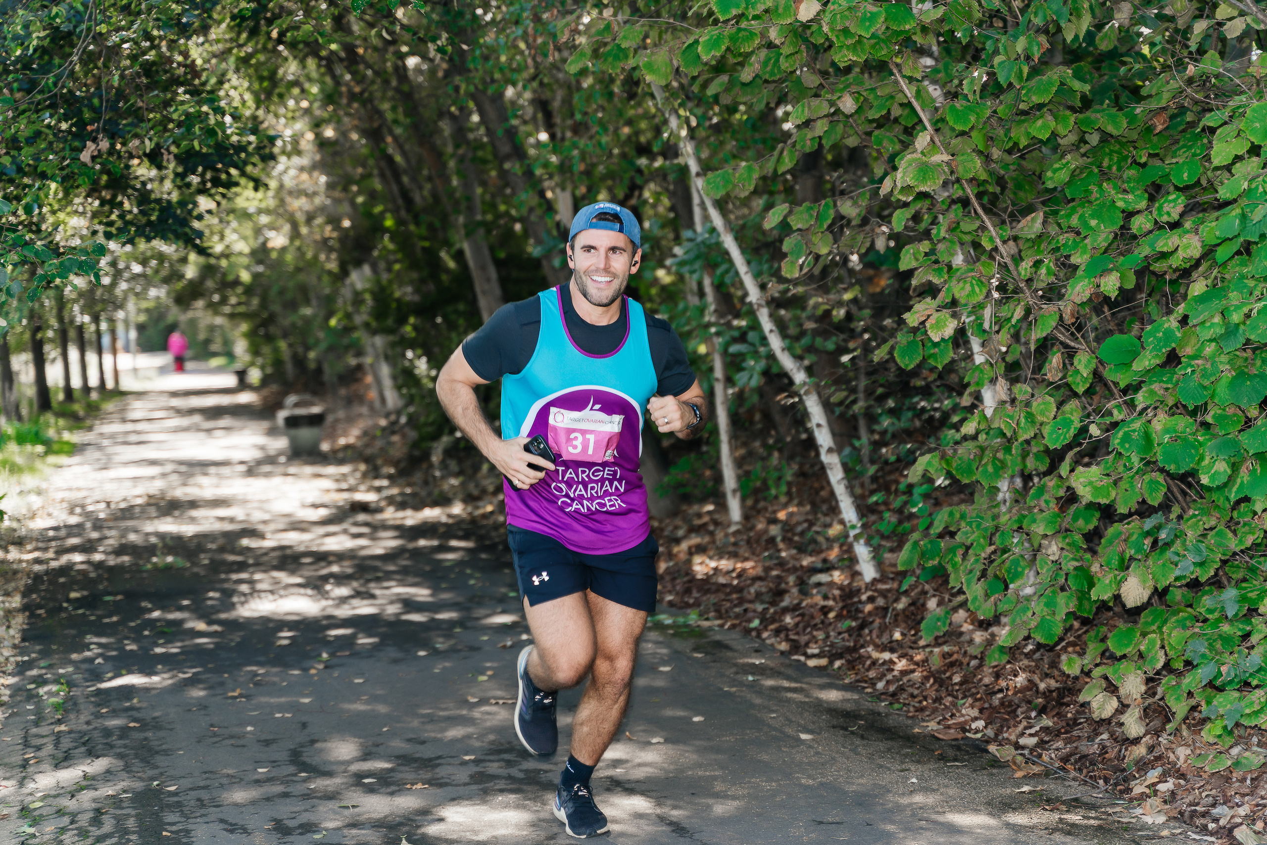 A charity run took place at Queen Elizabeth Olympic Park. Photographer in England Ekaterina Romanova