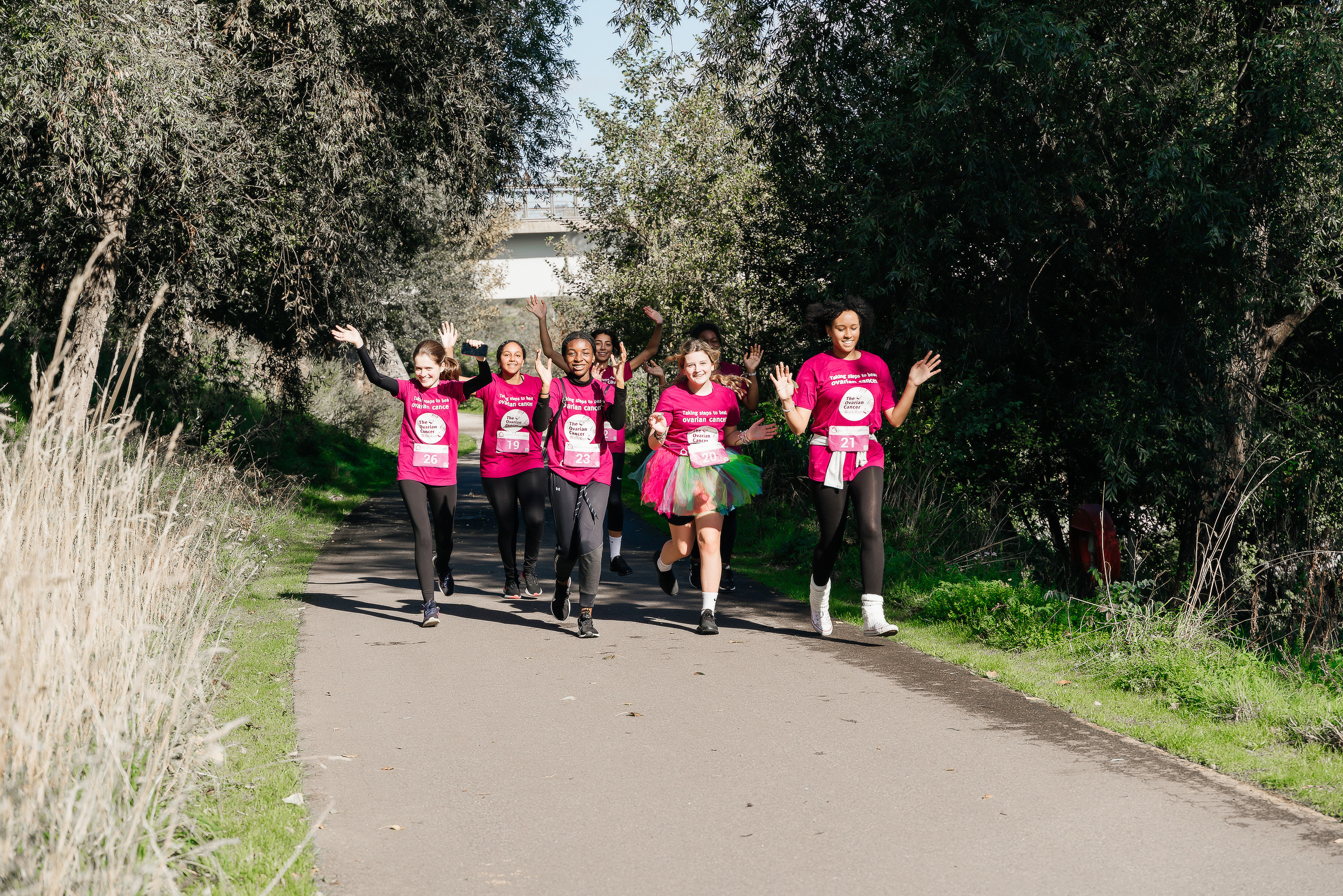 A charity run took place at Queen Elizabeth Olympic Park. Photographer in England Ekaterina Romanova