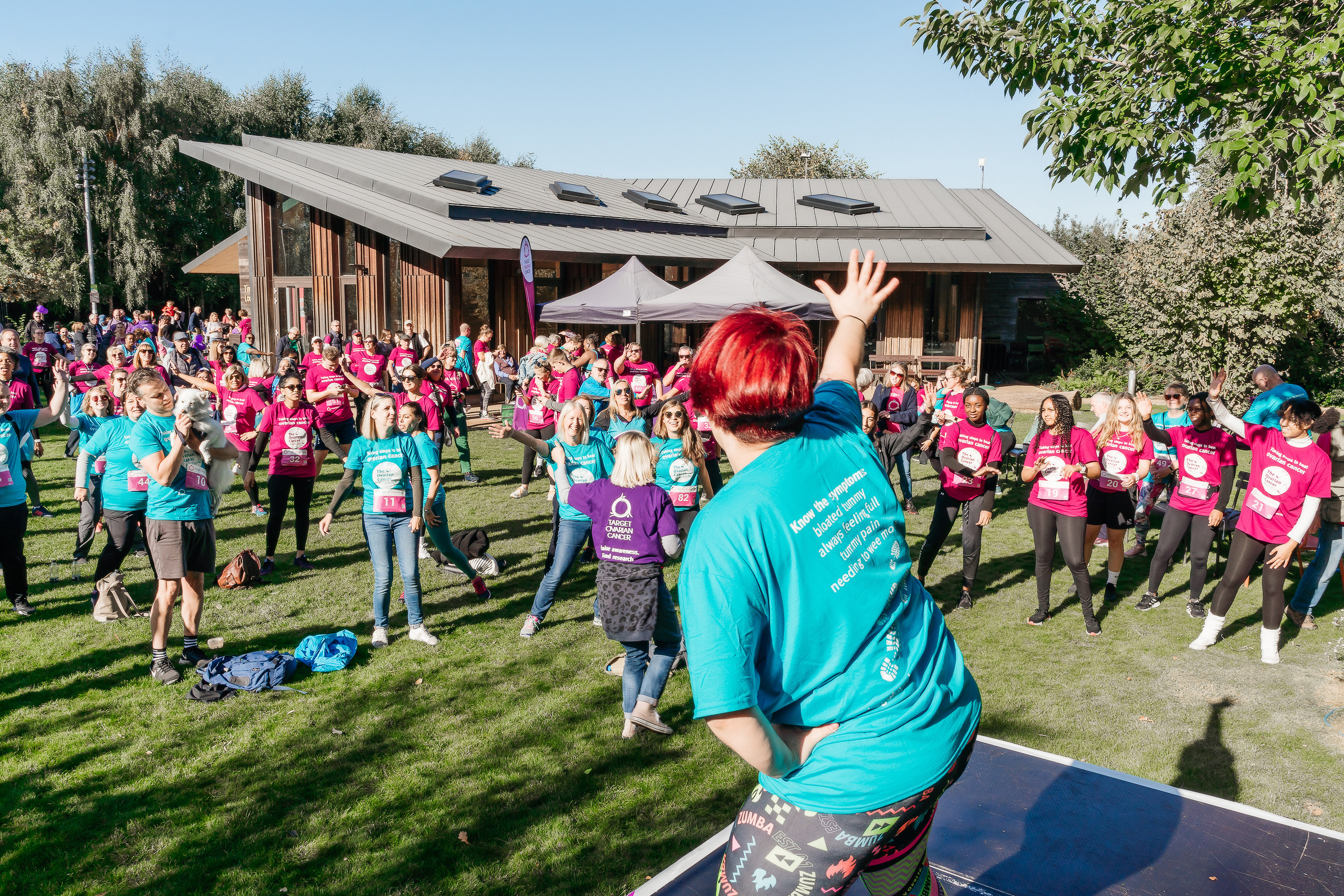 A charity run took place at Queen Elizabeth Olympic Park. Photographer in England Ekaterina Romanova