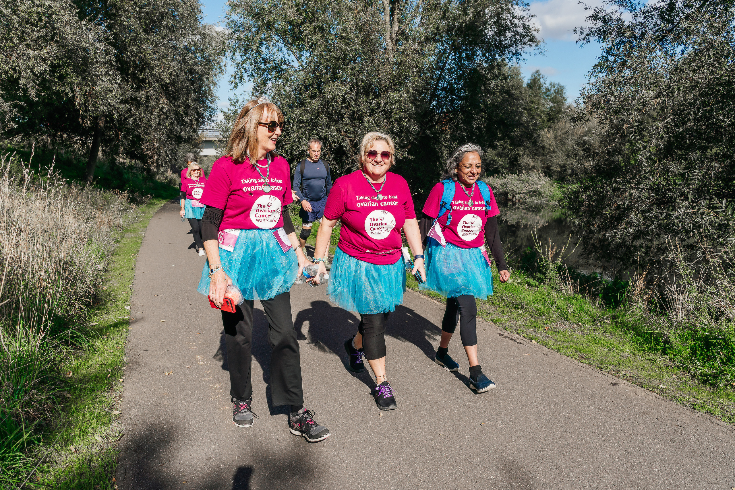 A charity run took place at Queen Elizabeth Olympic Park. Photographer in England Ekaterina Romanova