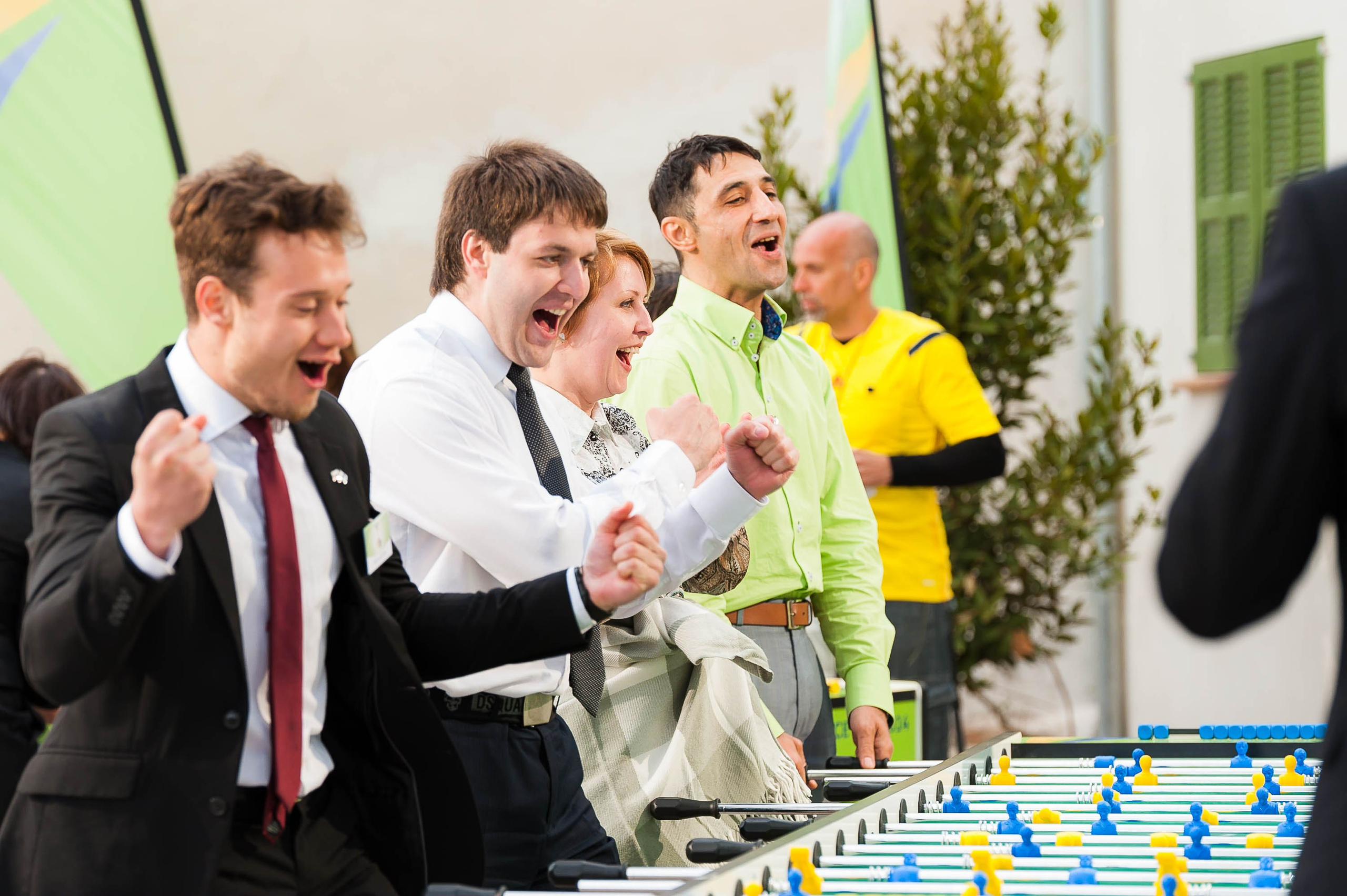 Sport is always fun at  incentive in mallorca