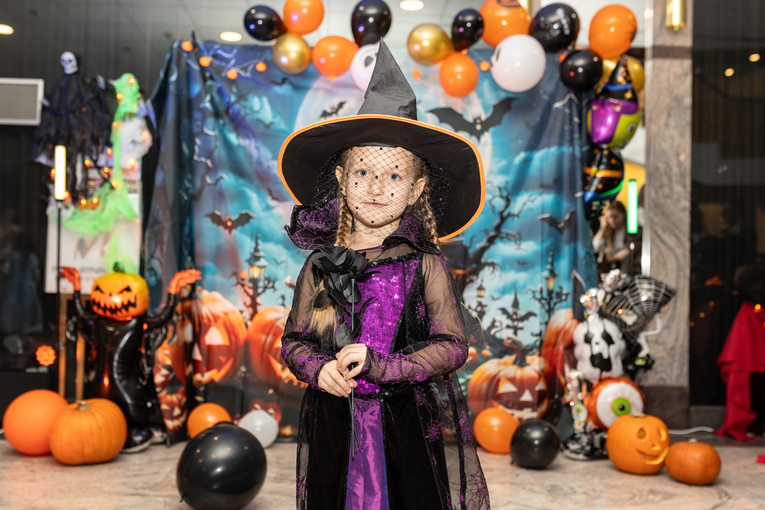 Leo dance studio Helloween 2025. Семейный и детский фотограф в Варшаве Мила Бобровская