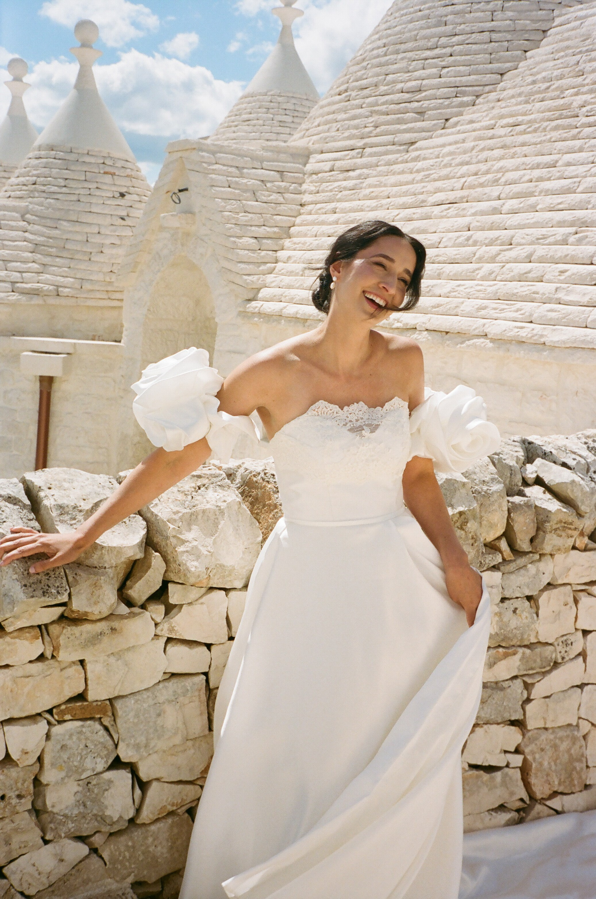 Stephanie & Christian film photos. Wedding photographer Italy