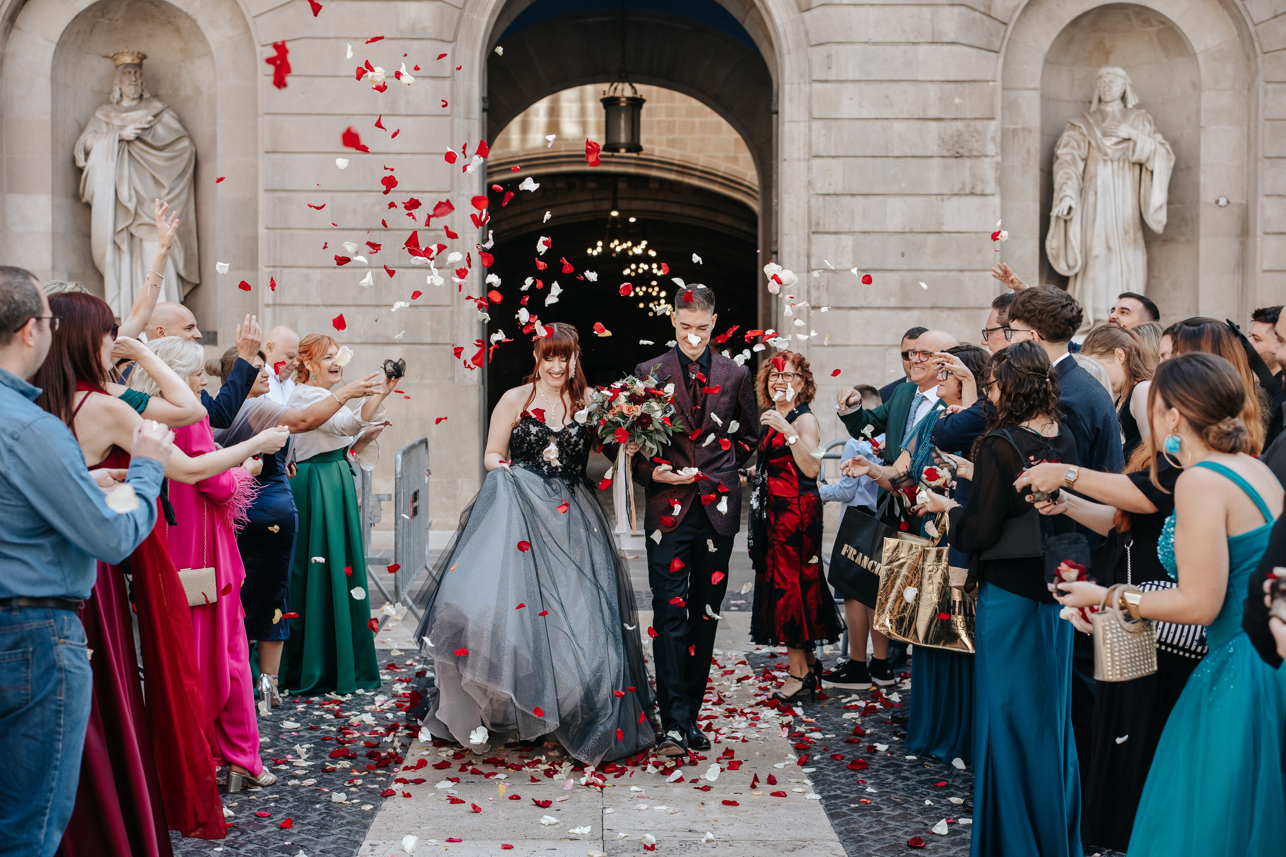 Alicia+Ruben, 04.10.2025, Ayuntamiento de Barcelona, Hotel Miramar. Fotógrafa de bodas en Cataluña