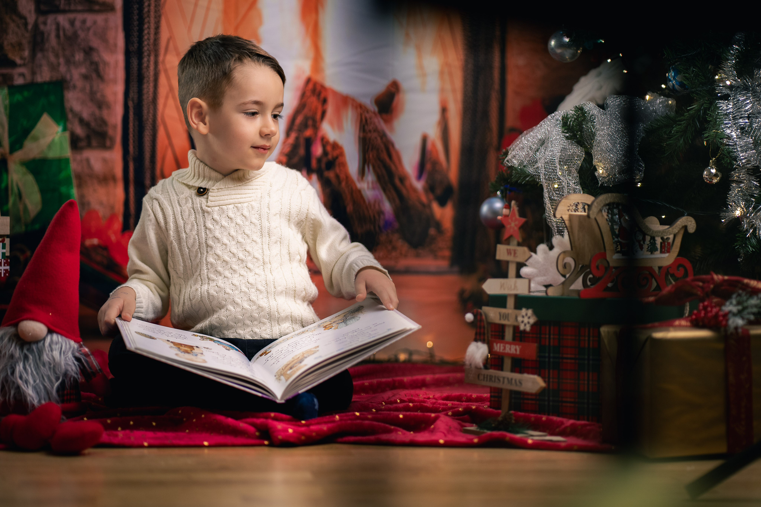 Sedinta foto Craciun — Gradinita Miniterra. Liviu Andrei - Fotograf