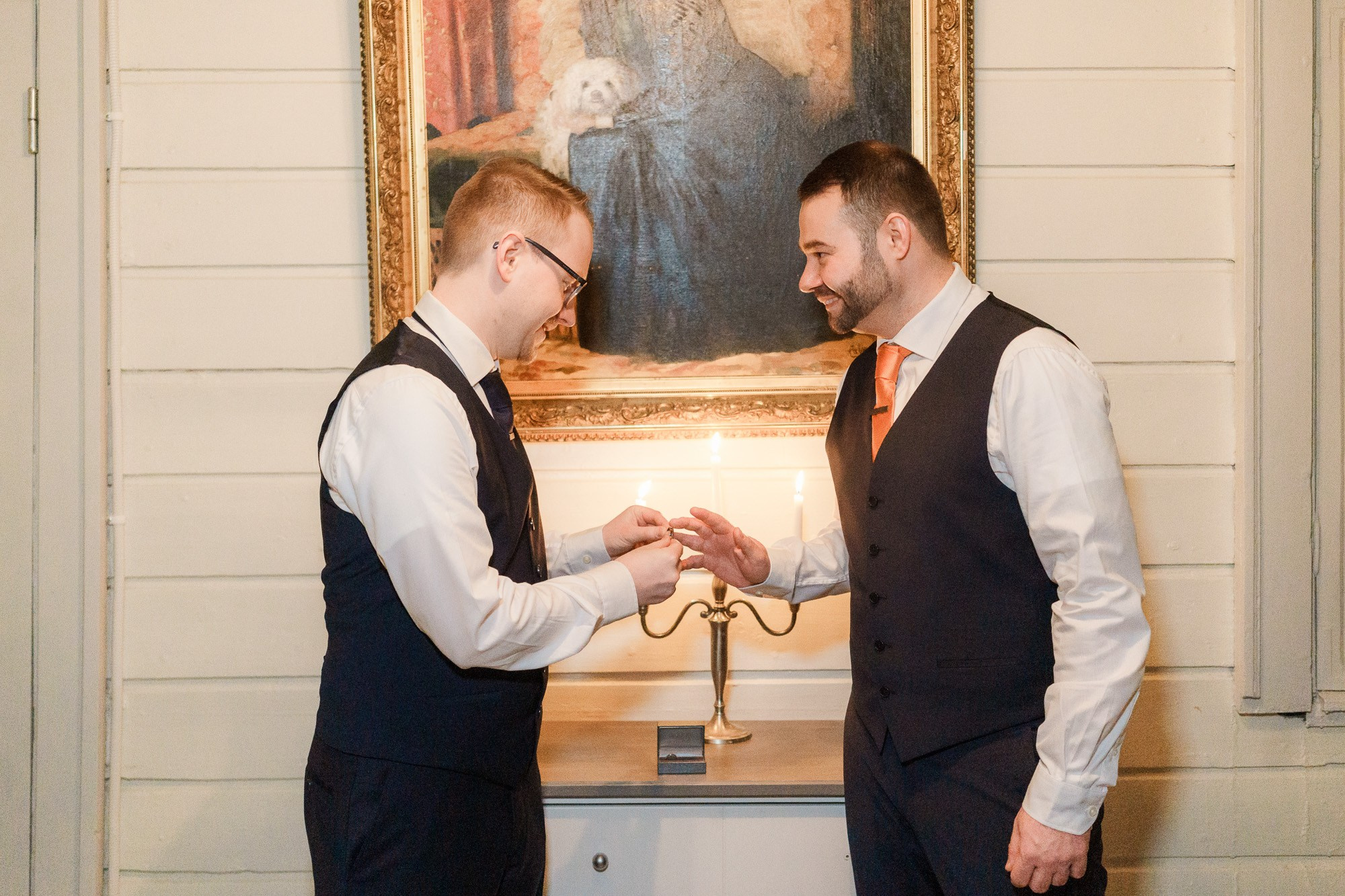 Daniel&Patrik, Intiimit häät Puotilan kartanossa