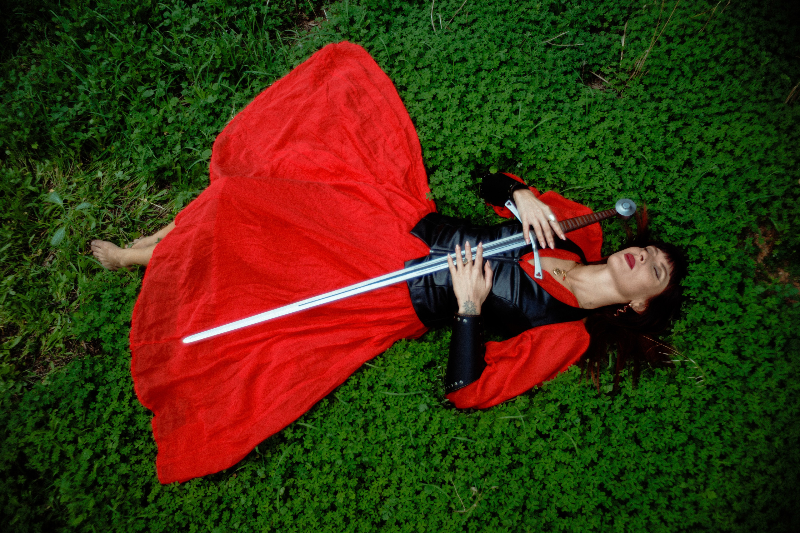 Jana the Forest Knight. Photographer in Greece Kristina