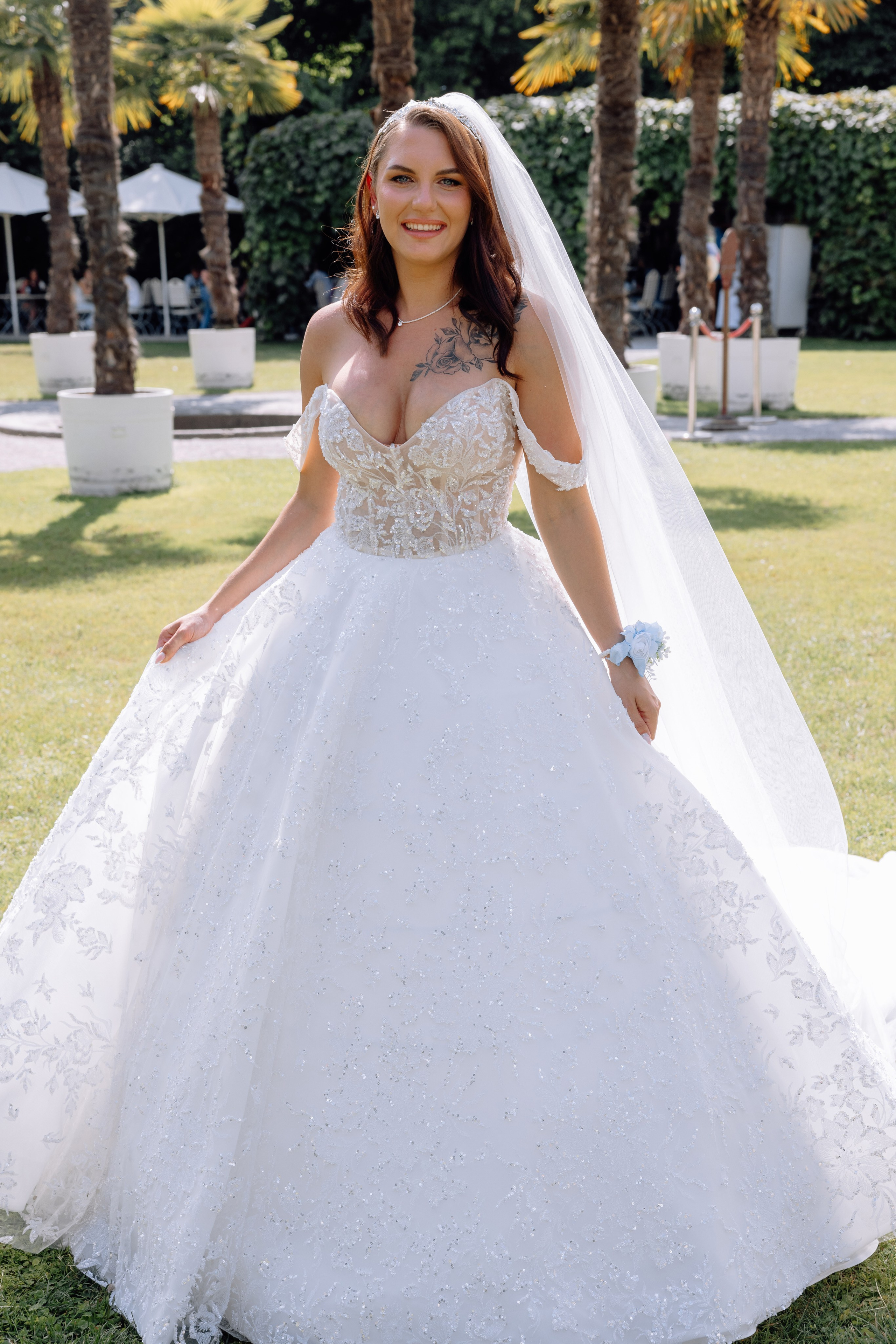 Hochzeit im Schlosscafé im Palmenhaus & Schloss Nymphenburg. Hochzeitsfotograf München Taufe Familienfotograf Tanja Mauke