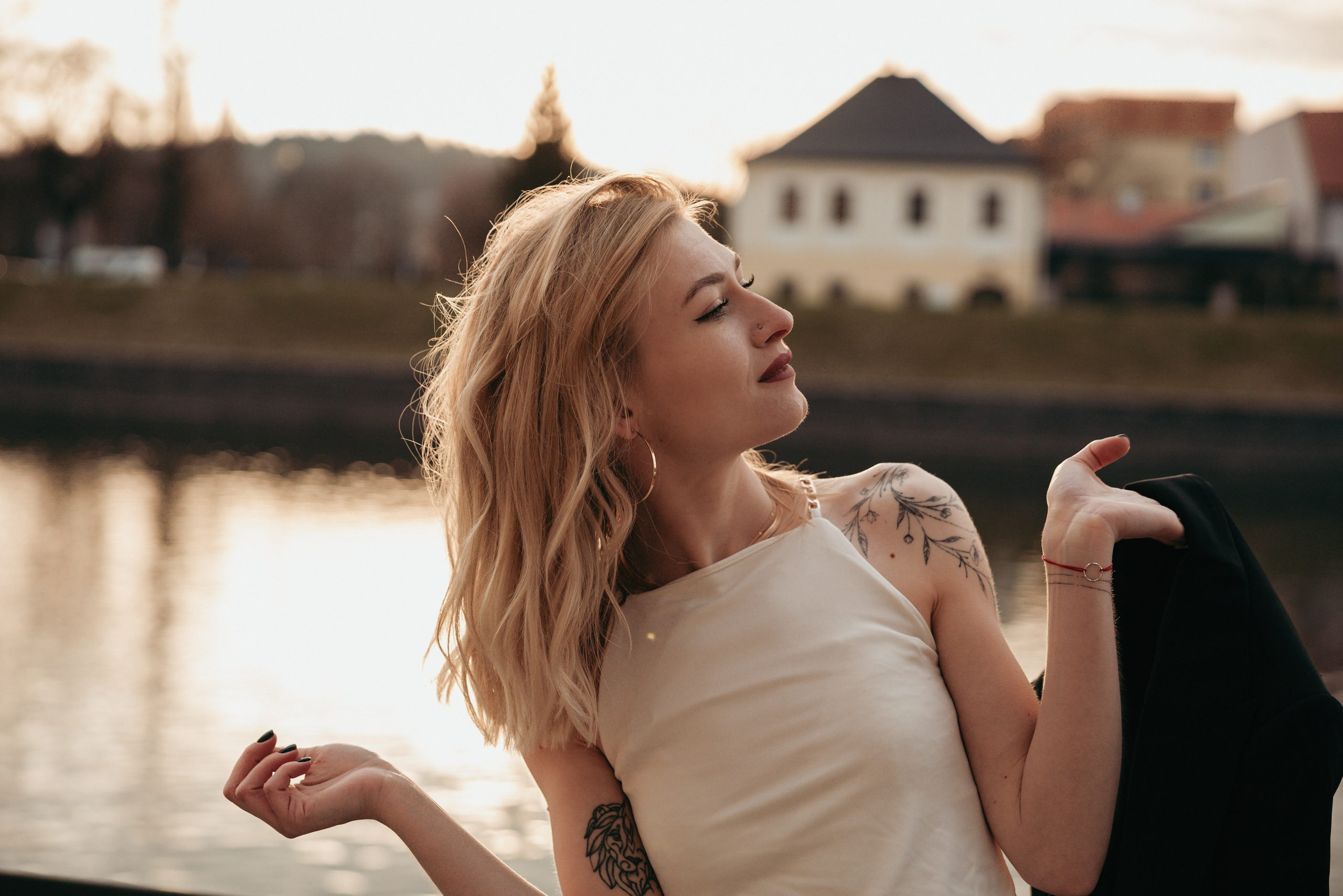 Písek City Walk. Lifestyle a rodinná fotografka v Pisku Oxana Telupilova