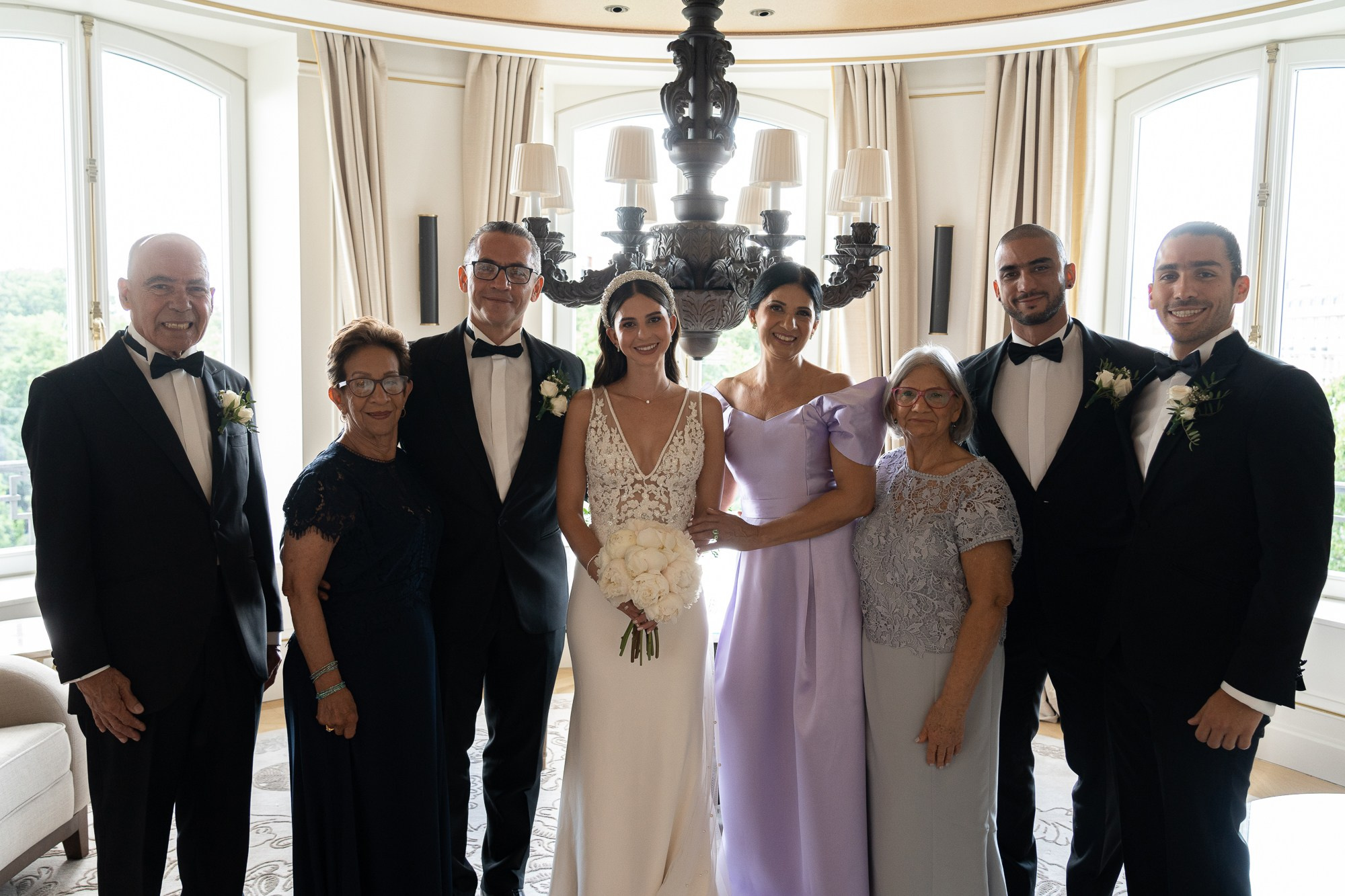Wedding in Mandarin Oriental Ritz hotel, Madrid. Wedding photographer videographer Spain