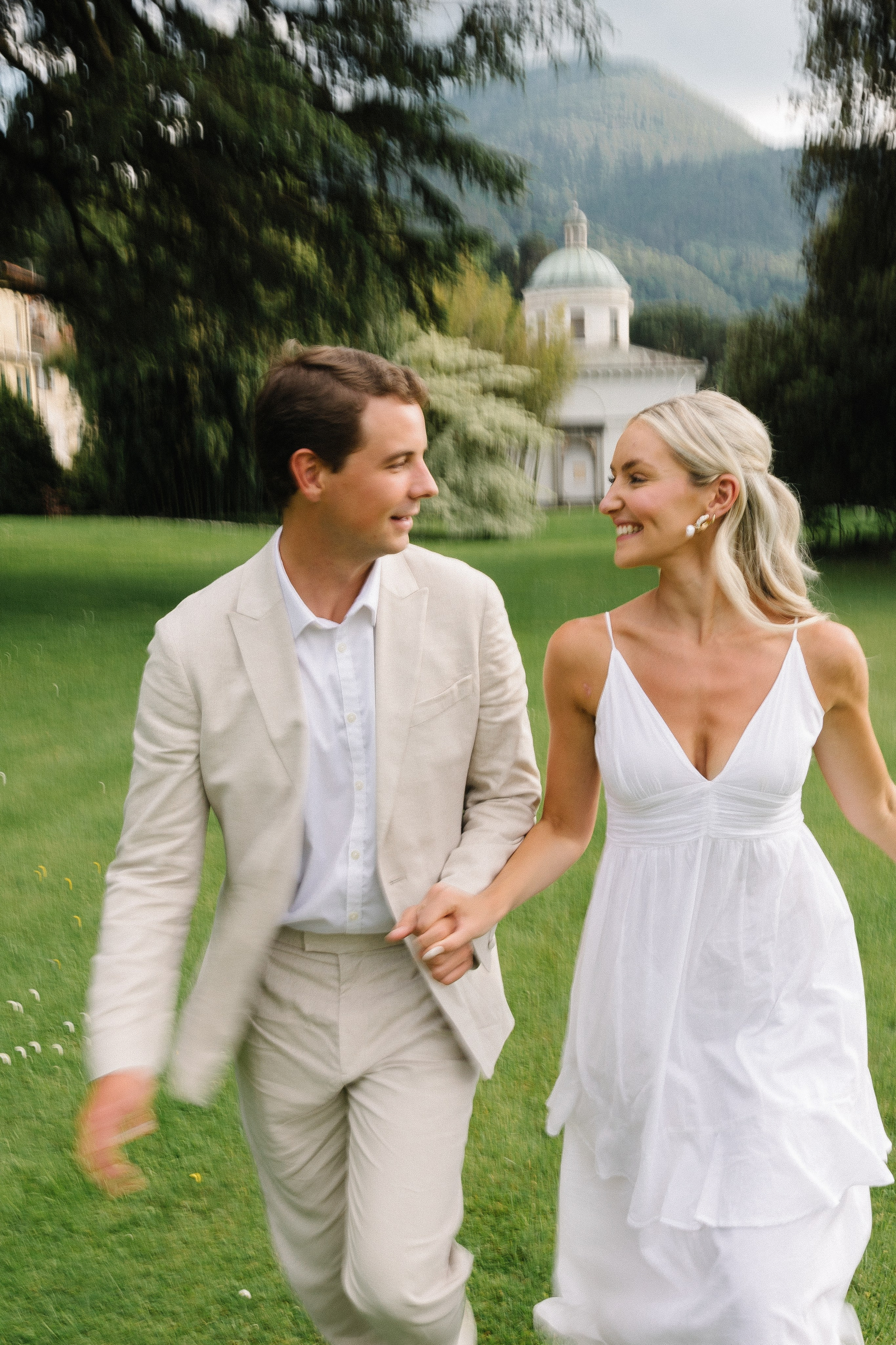 Lake Como Proposal | Villa Melzi Engagement Photography. Photographer in Italy Anna Linnik