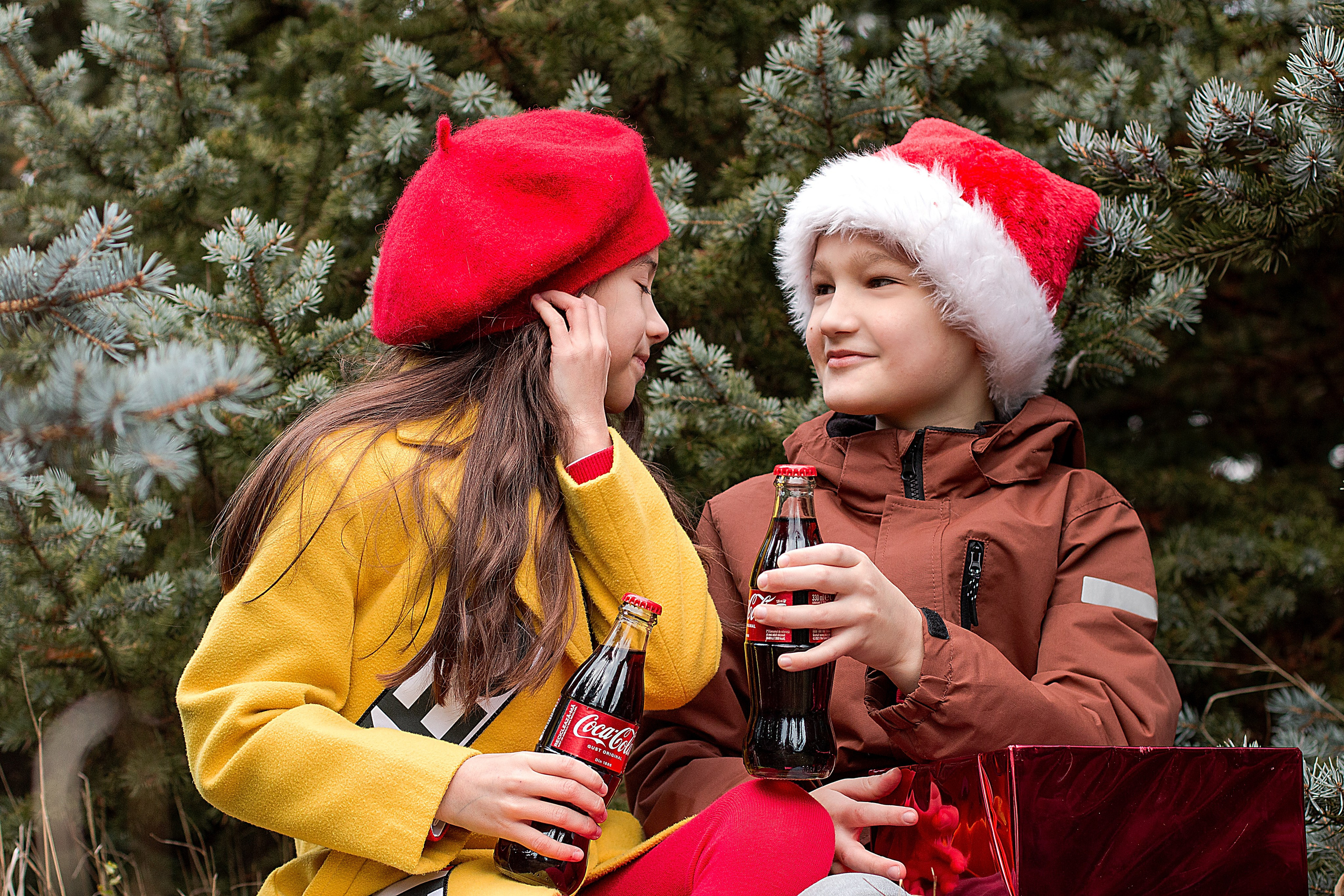 Новый год на улице. Детский и семейный фотограф в г. Бельцы