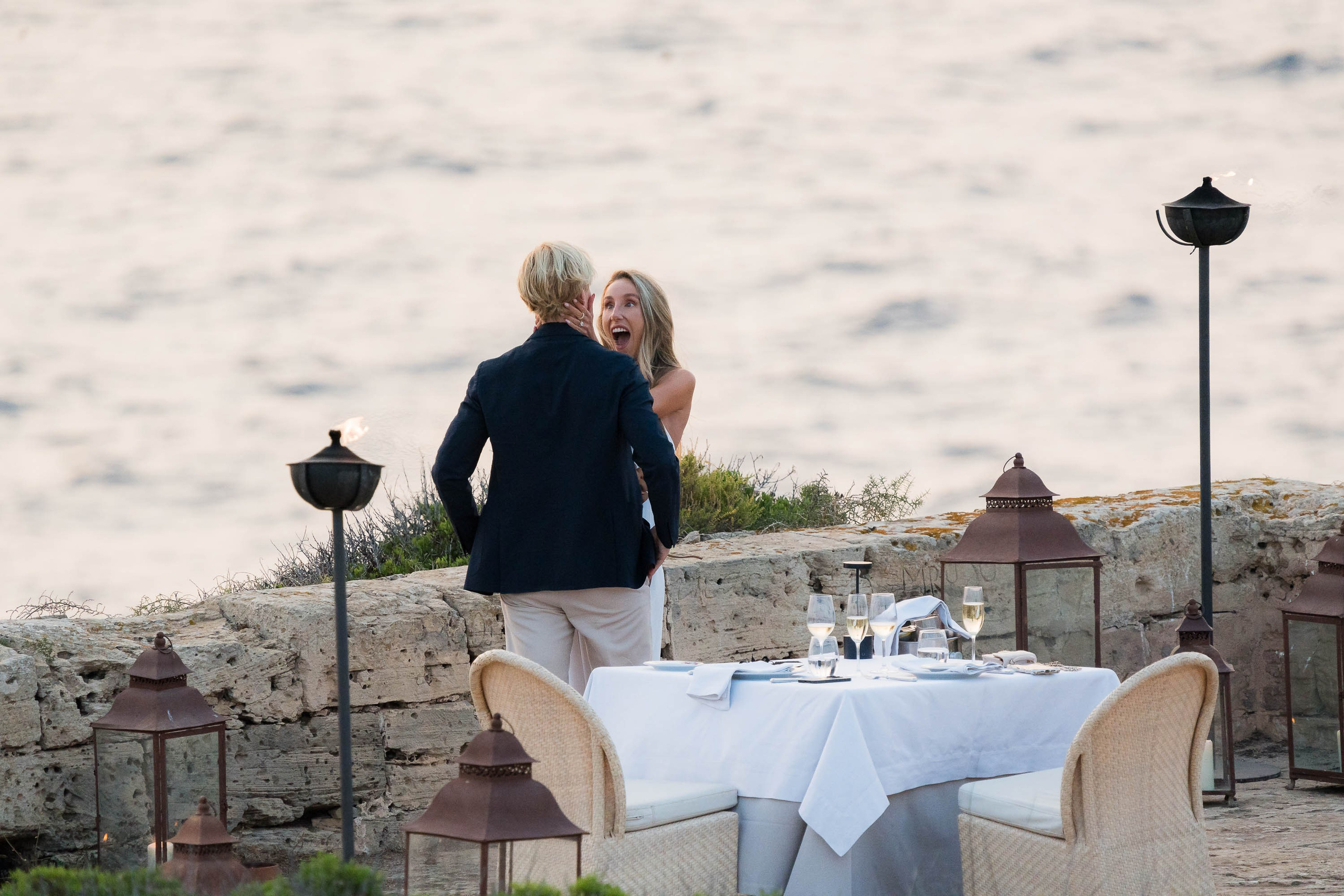 Romantic Wedding Proposal at Cap Rocat. Mallorca Wedding, Corporate & Social Photographer