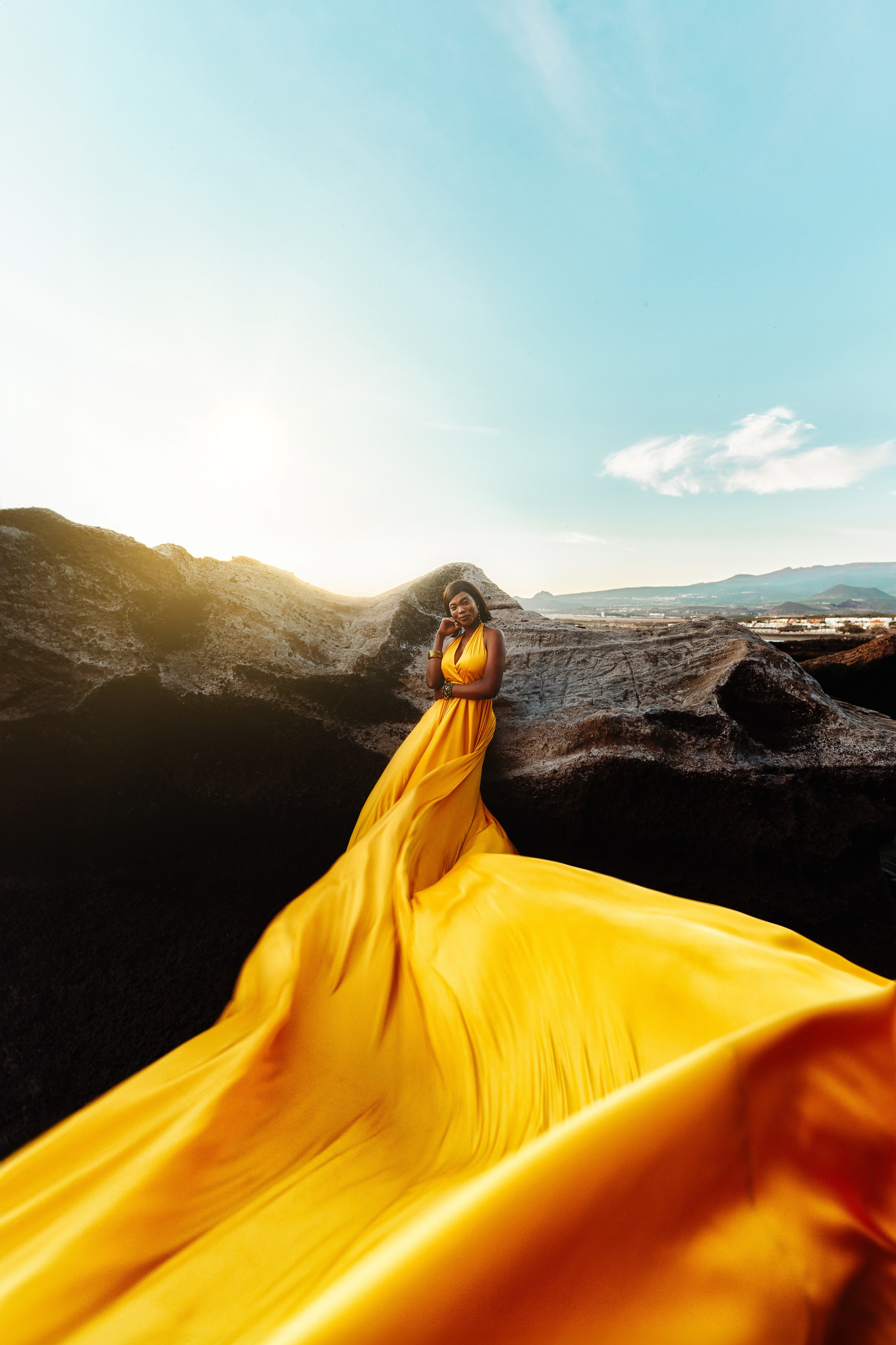 Vestido amarillo #15 40€. Fotografía profesional en Tenerife Tania Bonnet