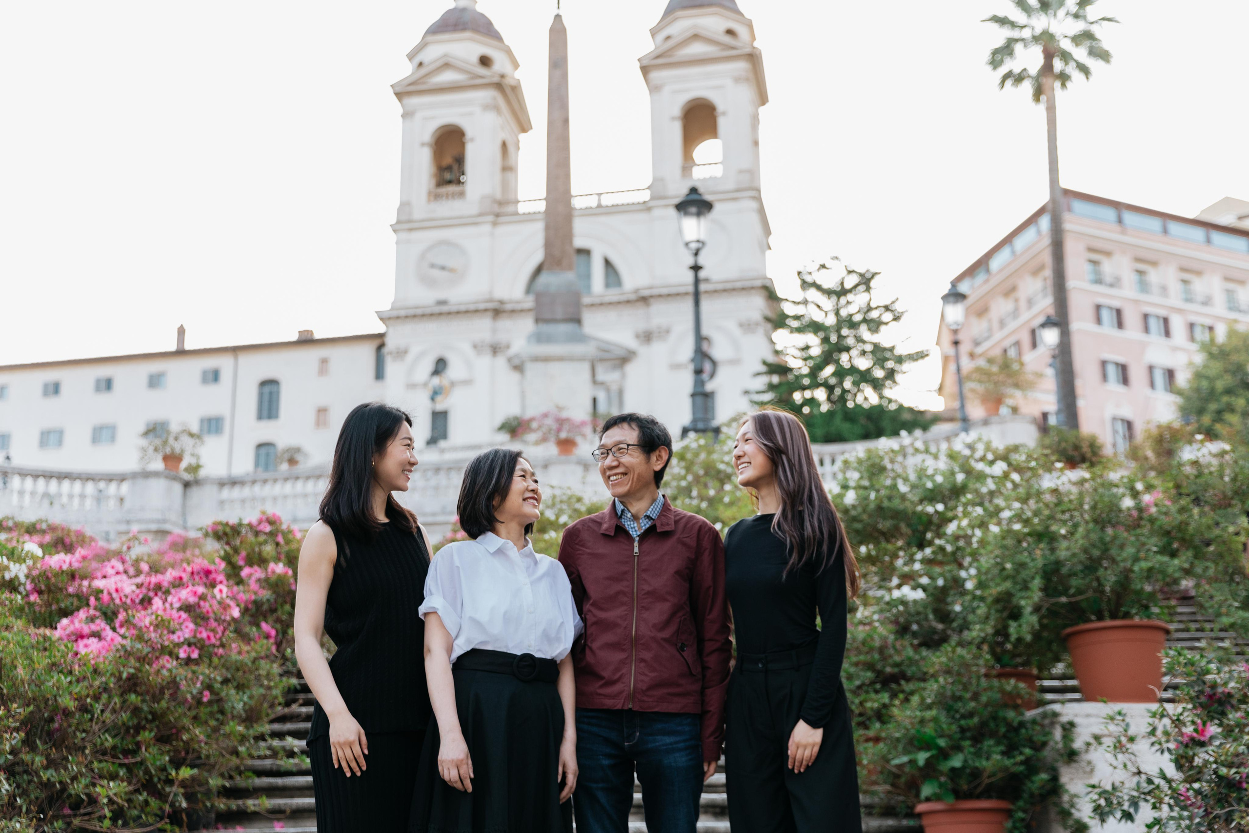 Family. Photographer in Rome