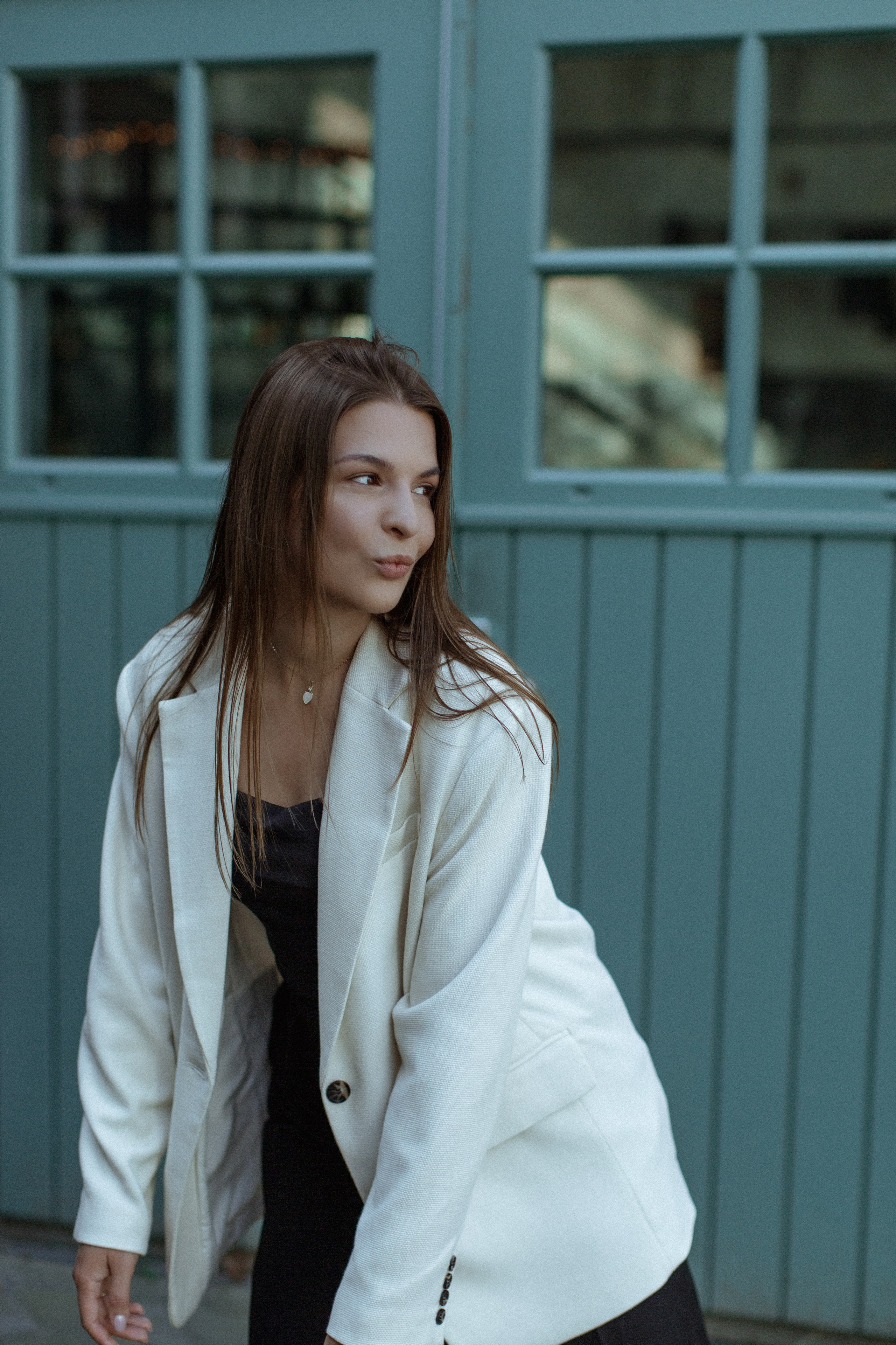 Daria. Shooting a photographer. True self