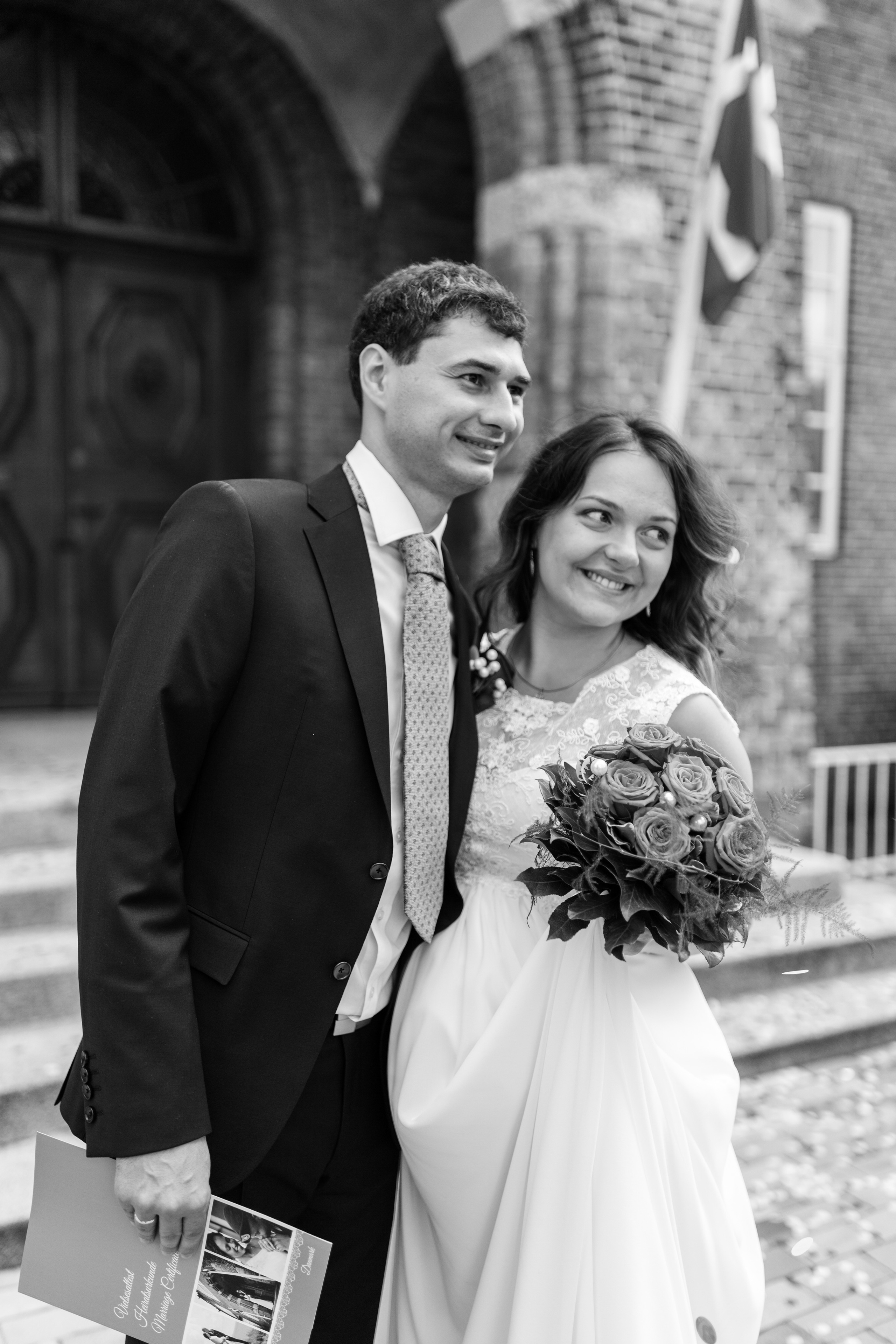 Свадьба в Дании: город Тённер и пляж на острове Рёмё. Фотограф в Германии — Мария Чистякова