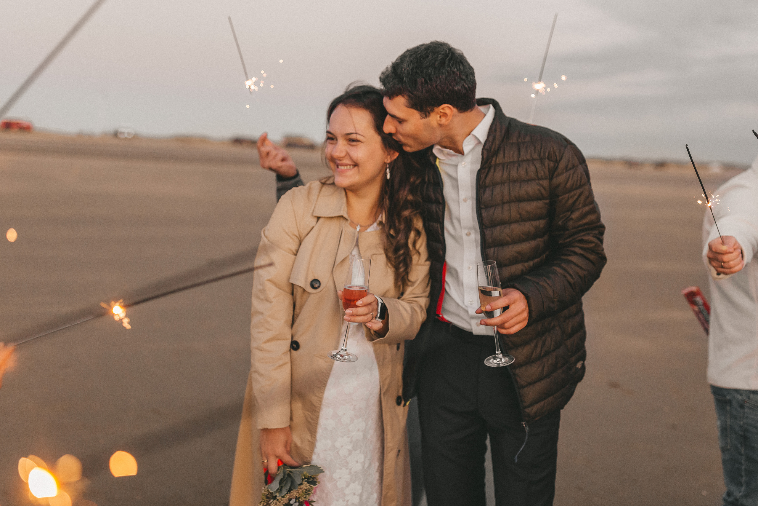 Свадьба в Дании: город Тённер и пляж на острове Рёмё. Фотограф в Германии — Мария Чистякова