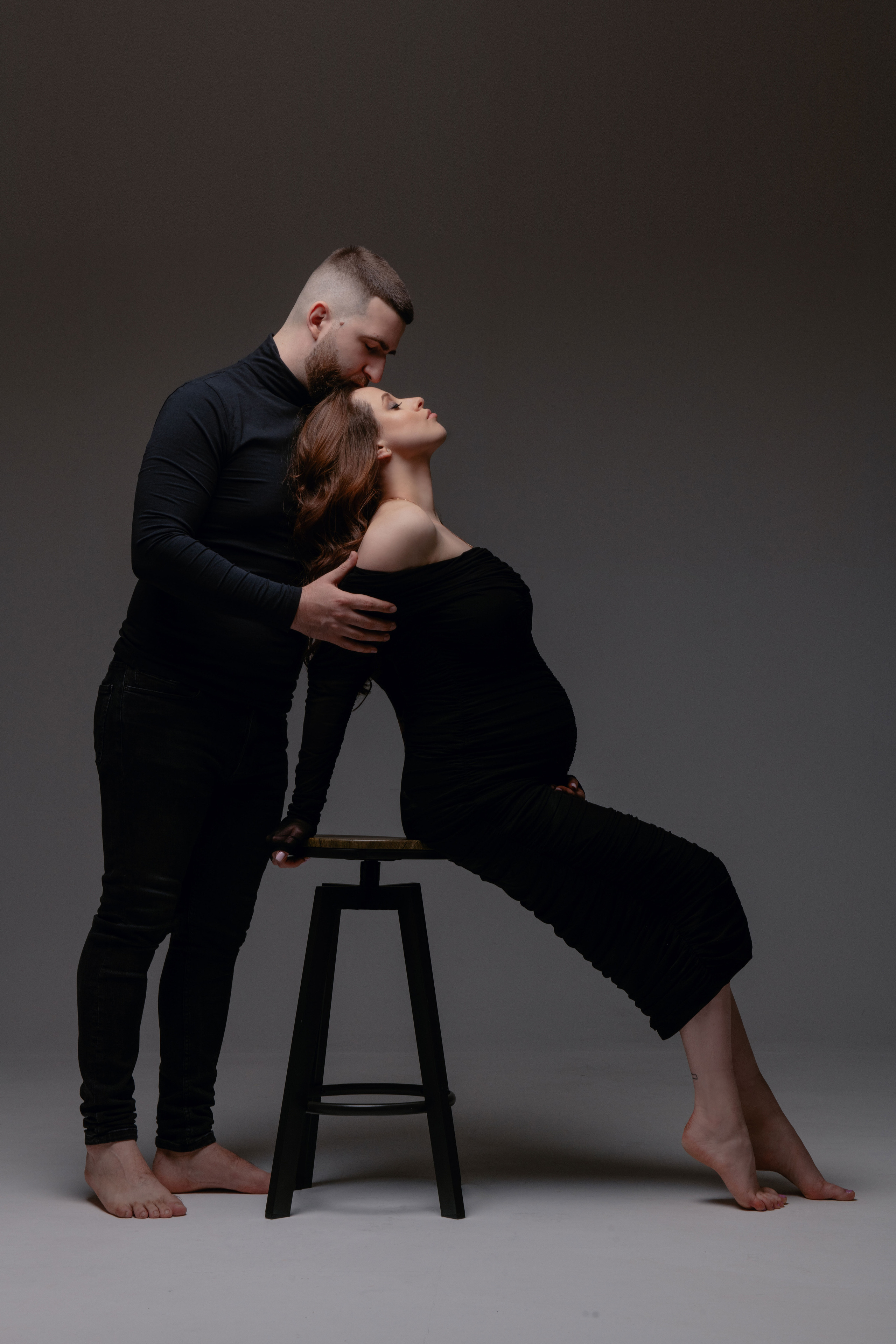 Těhotenské focení. Profesionální fotografka v Praze Anastasia Haritonova