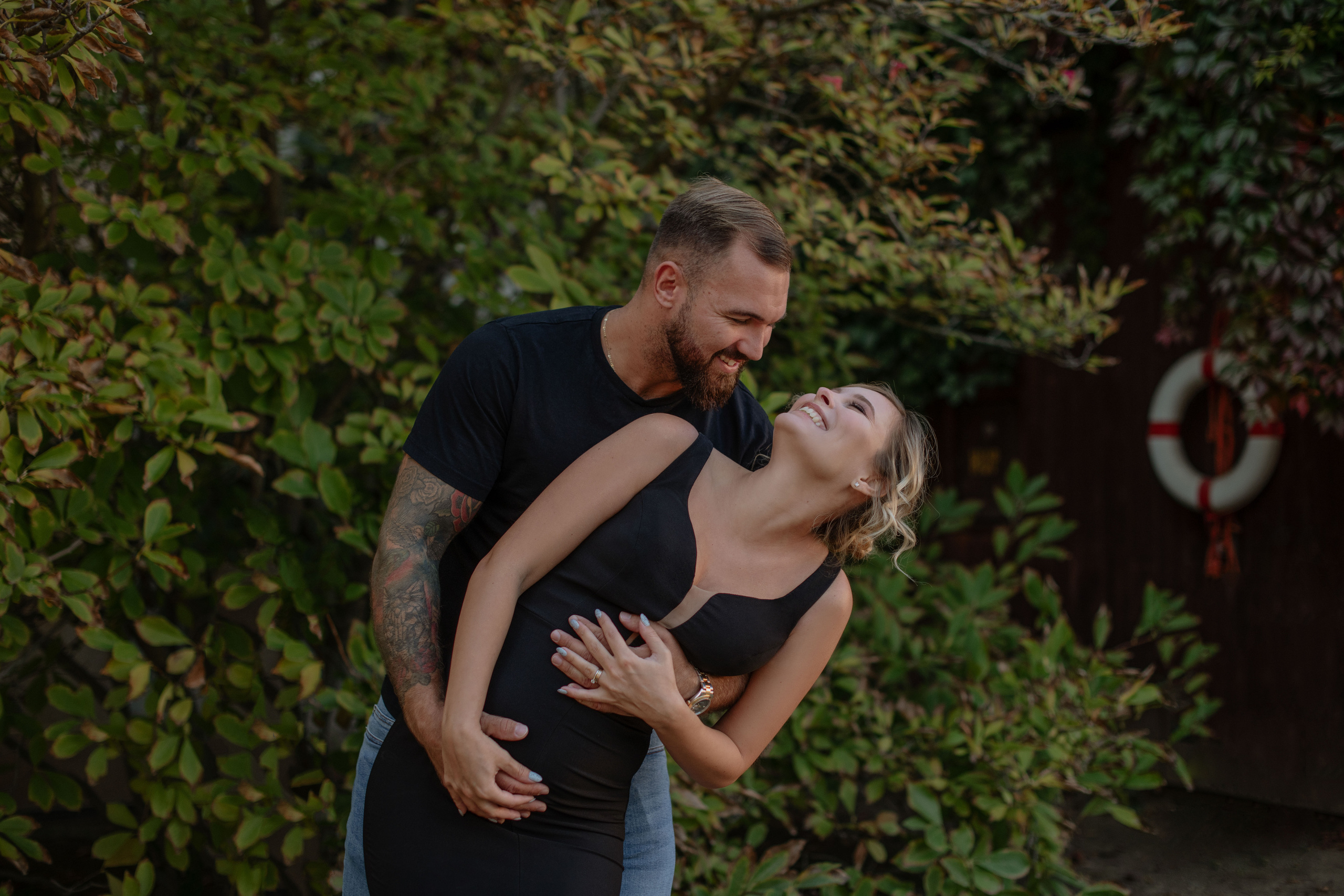 Těhotenské focení. Profesionální fotografka v Praze Anastasia Haritonova